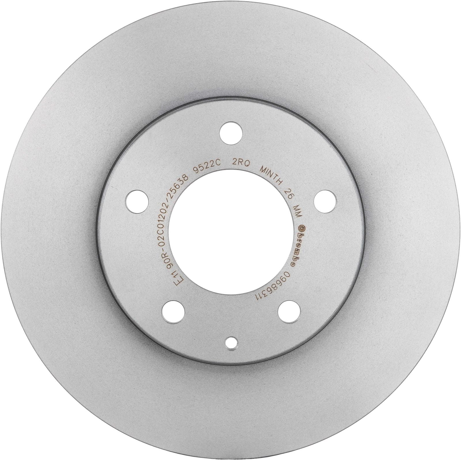 PRIME UV Coated Front Disc Brake Rotor - 09.6863.11_03