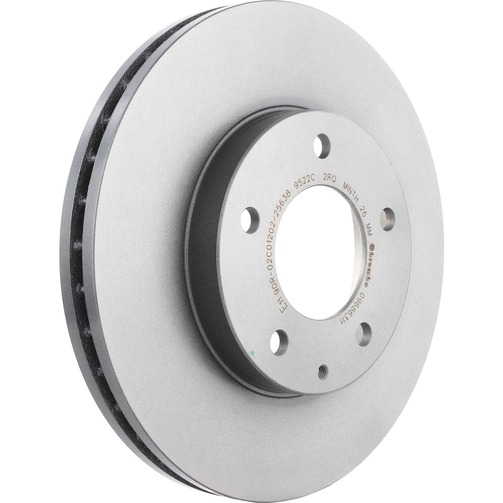 PRIME UV Coated Front Disc Brake Rotor - 09.6863.11_03