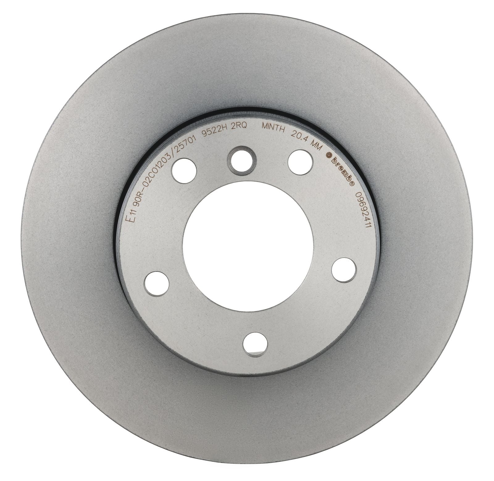 PRIME UV Coated Front Disc Brake Rotor - 09.6924.11_07