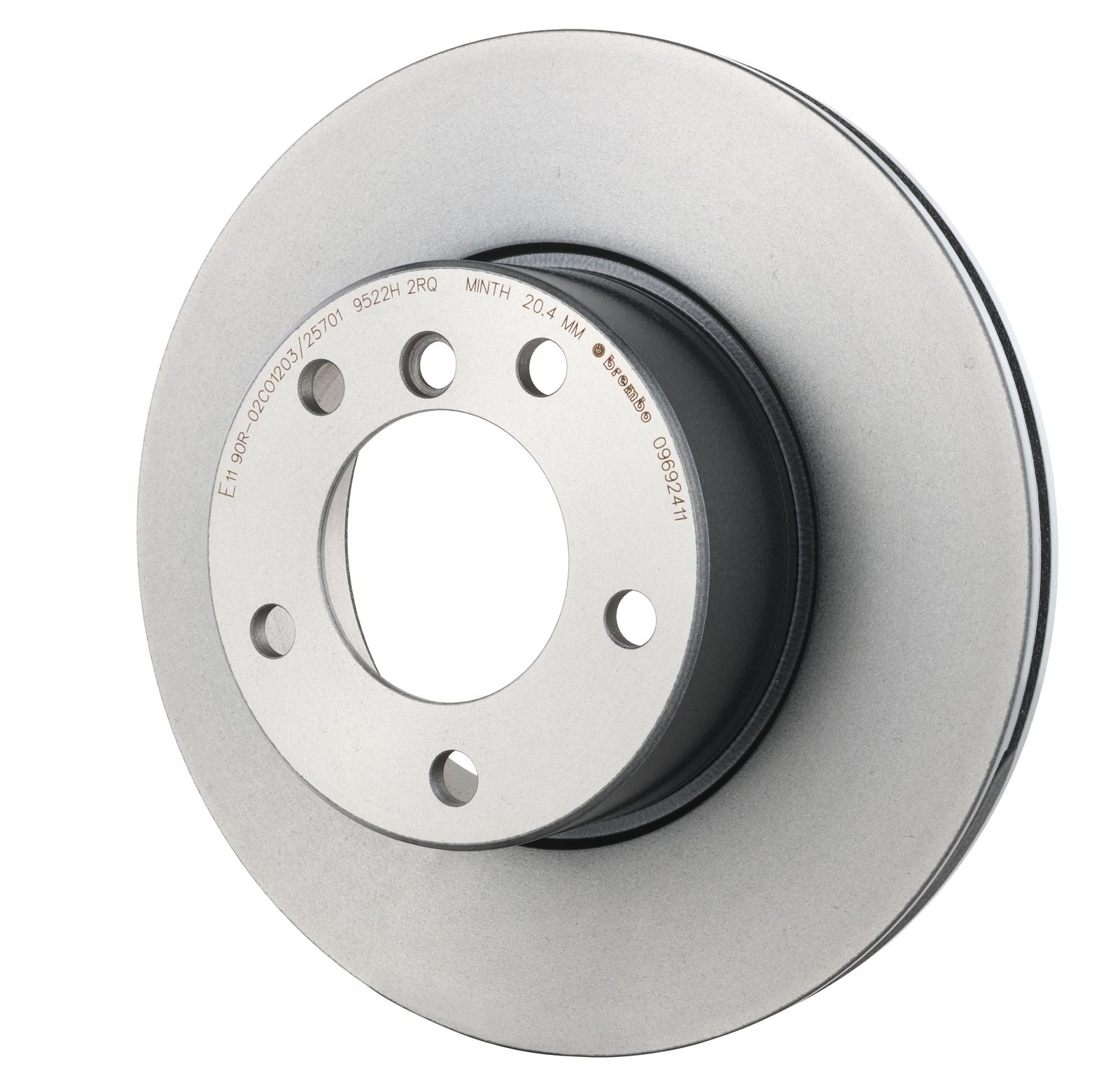 PRIME UV Coated Front Disc Brake Rotor - 09.6924.11_09