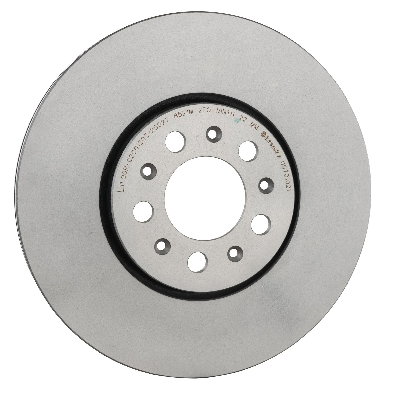 PRIME UV Coated Front Disc Brake Rotor - 09.7010.21_30
