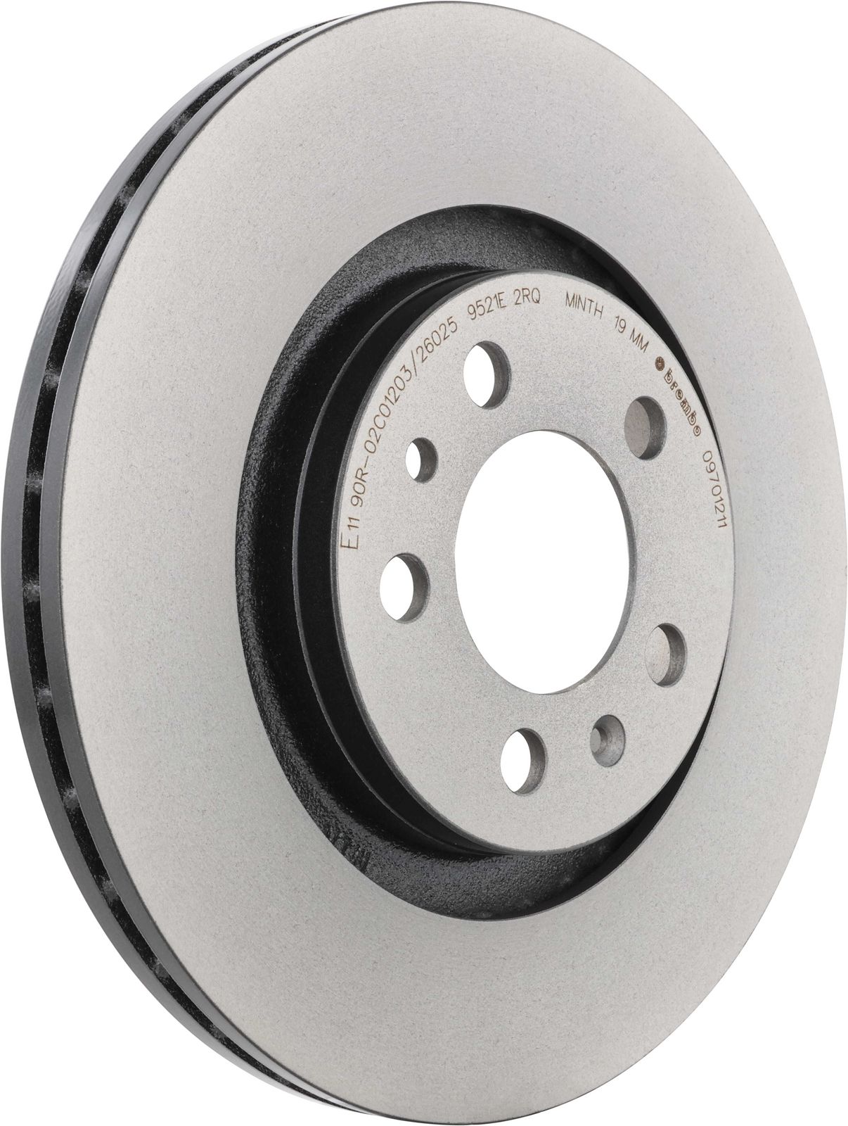 PRIME UV Coated Front Disc Brake Rotor - 09.7012.11_01