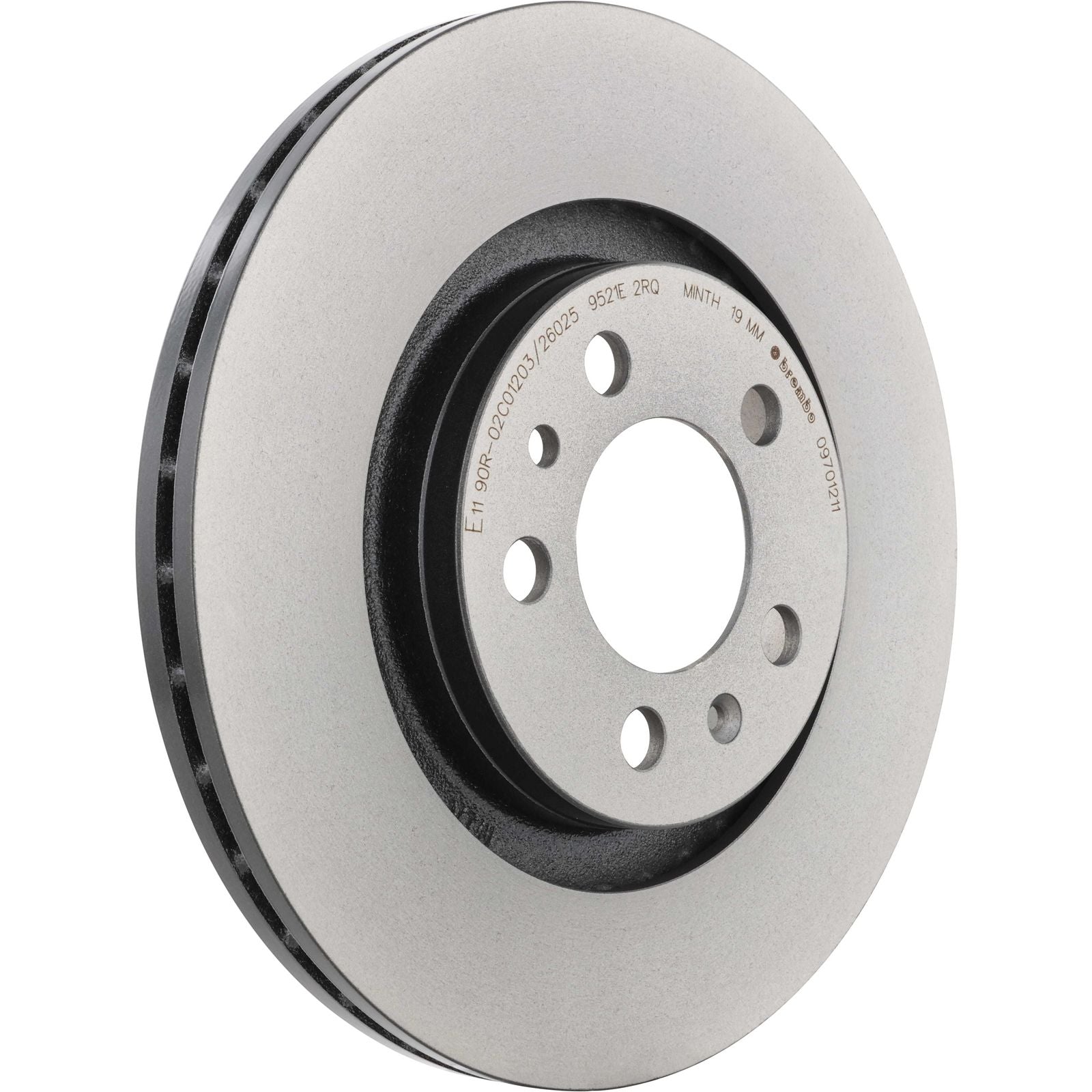 PRIME UV Coated Front Disc Brake Rotor - 09.7012.11_01