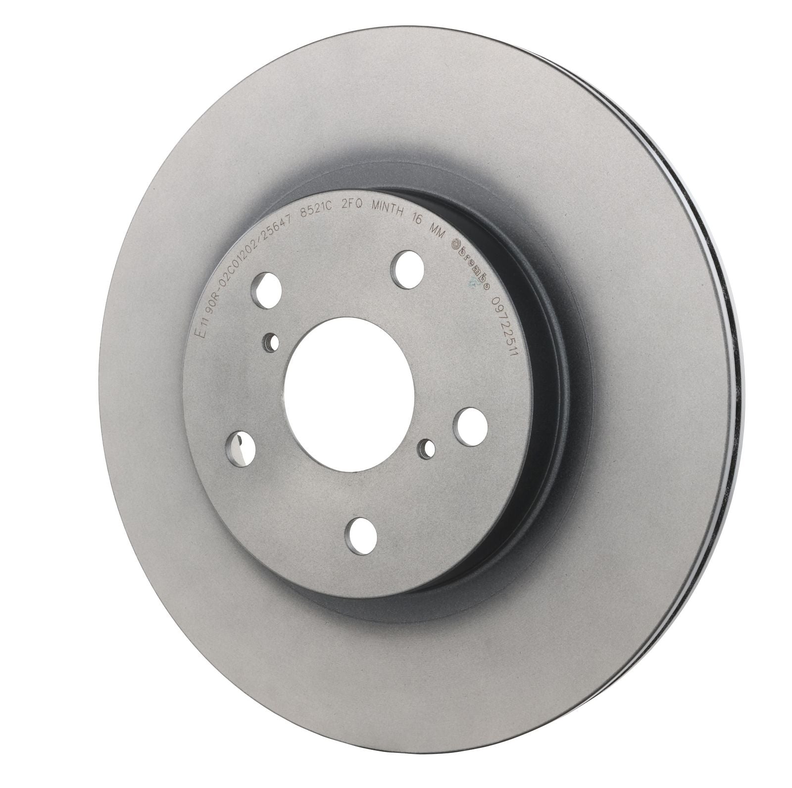 PRIME UV Coated Front Disc Brake Rotor - 09.7225.11_08
