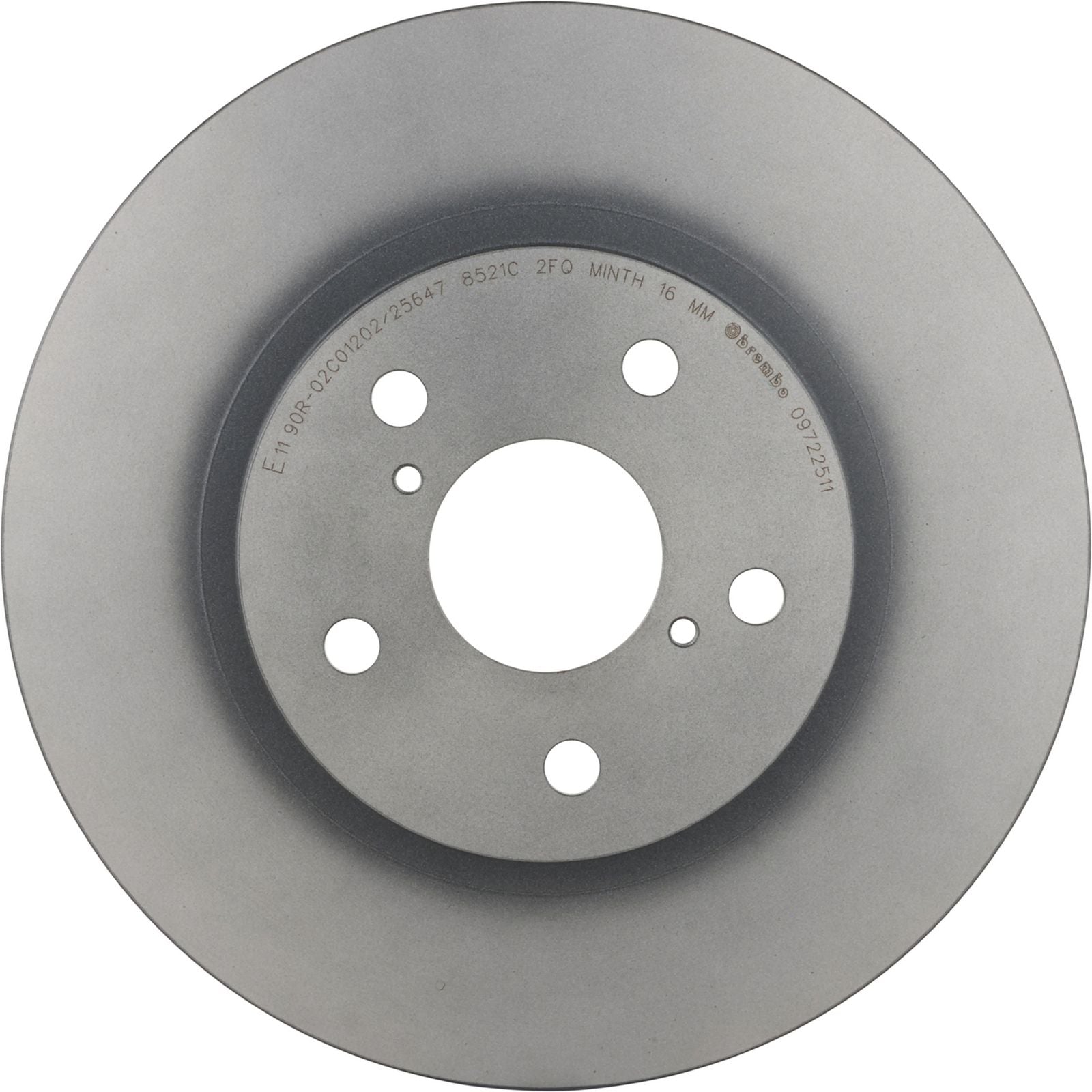 PRIME UV Coated Front Disc Brake Rotor - 09.7225.11_05