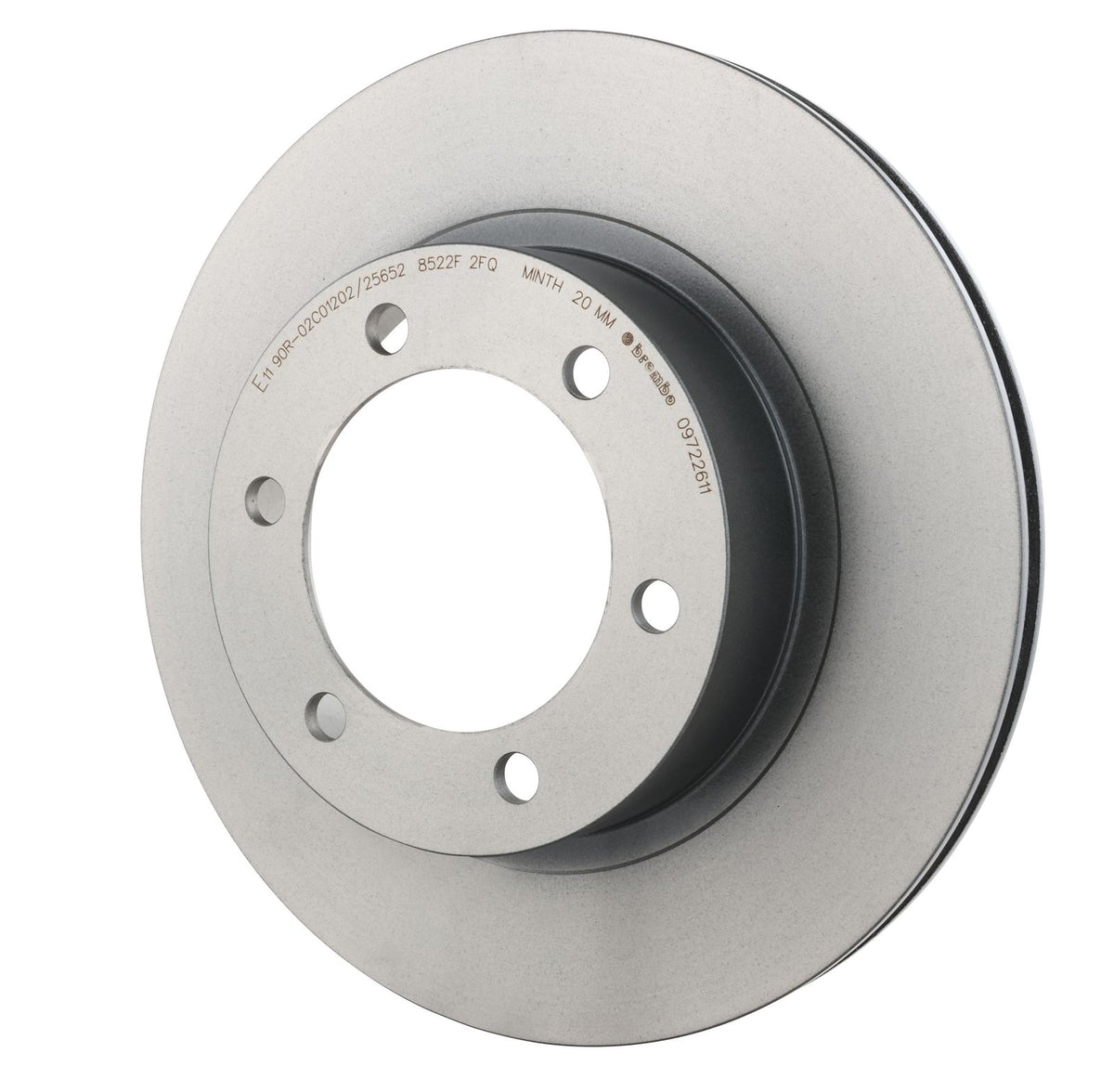PRIME UV Coated Front Disc Brake Rotor - 09.7226.11_09