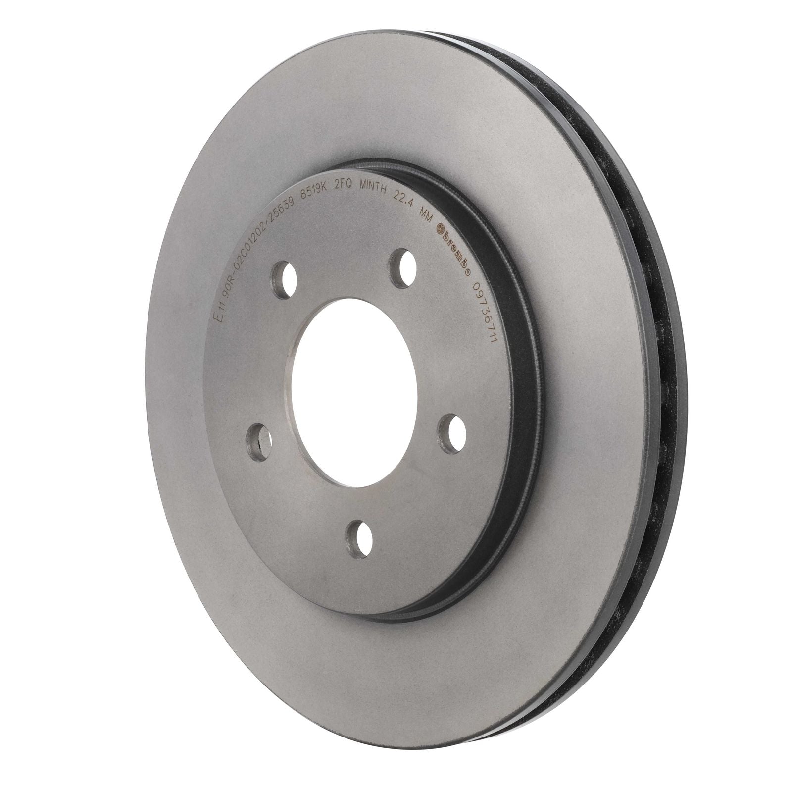 PRIME UV Coated Front Disc Brake Rotor - 09.7367.11_10