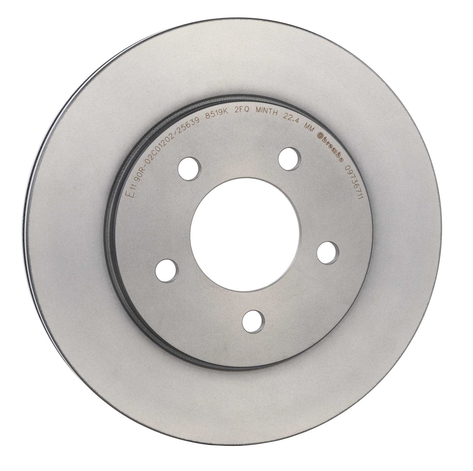 PRIME UV Coated Front Disc Brake Rotor - 09.7367.11_30