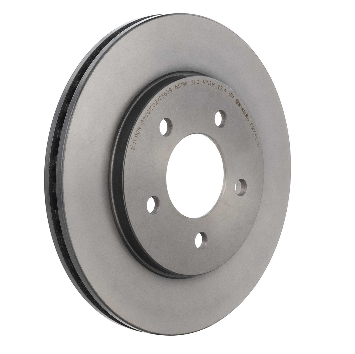 PRIME UV Coated Front Disc Brake Rotor - 09.7367.11_28