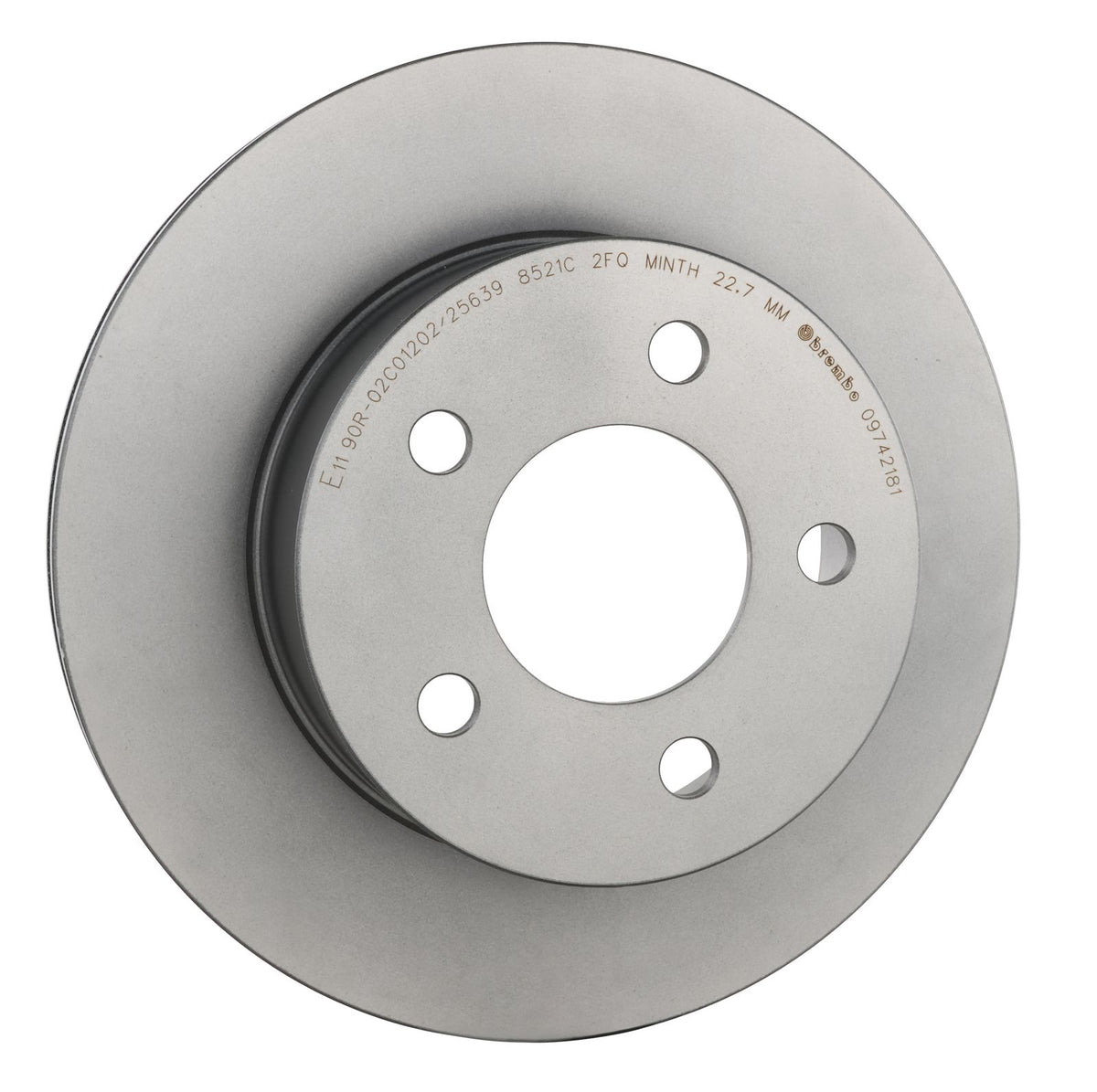PRIME UV Coated Front Disc Brake Rotor - 09.7421.81_29