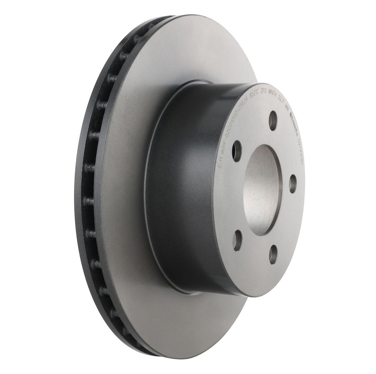 PRIME UV Coated Front Disc Brake Rotor - 09.7421.81_26
