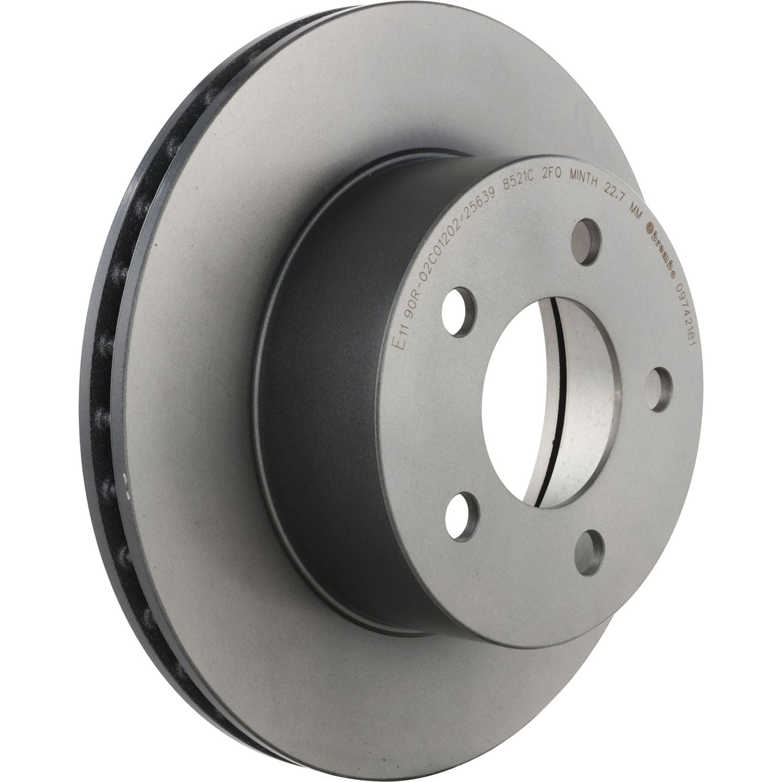 PRIME UV Coated Front Disc Brake Rotor - 09.7421.81_05