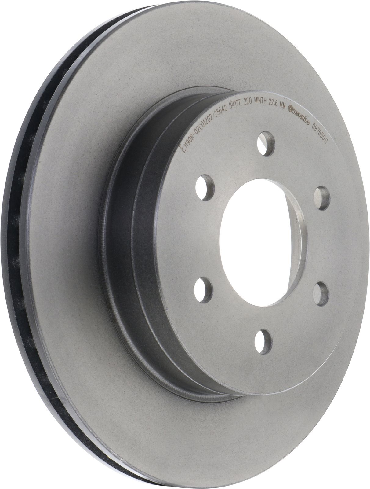 PRIME UV Coated Front Disc Brake Rotor - 09.7650.11_01