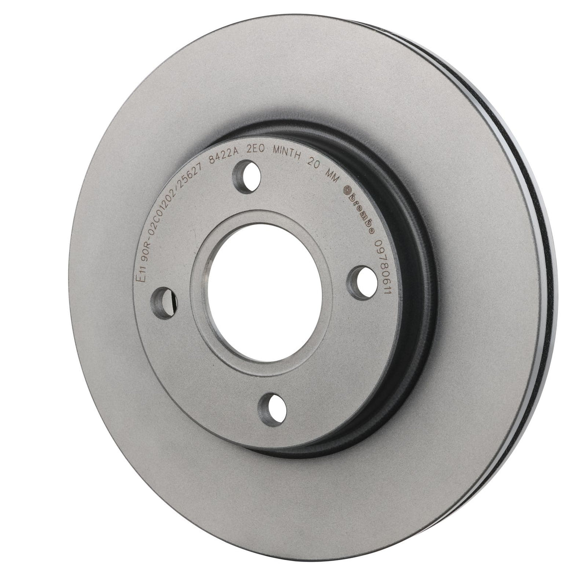 PRIME UV Coated Front Disc Brake Rotor - 09.7806.11_09