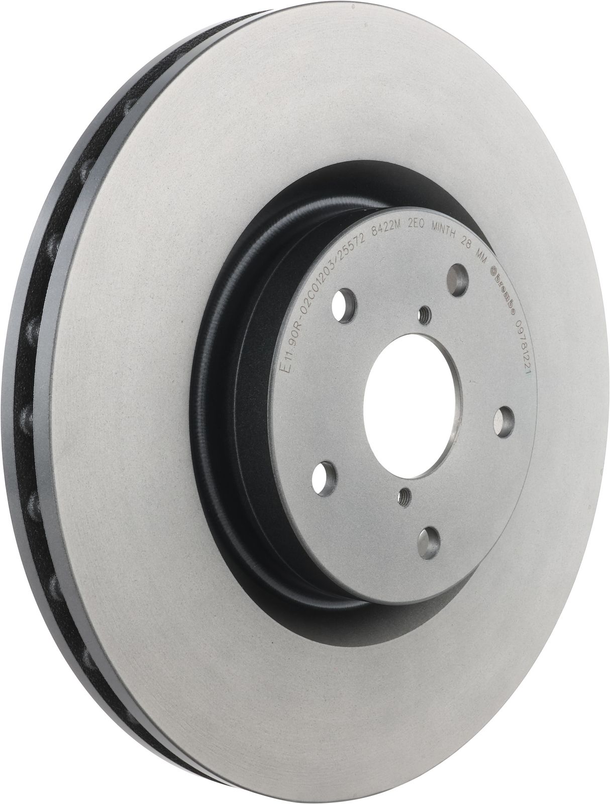 PRIME UV Coated Front Disc Brake Rotor - 09.7812.21_01
