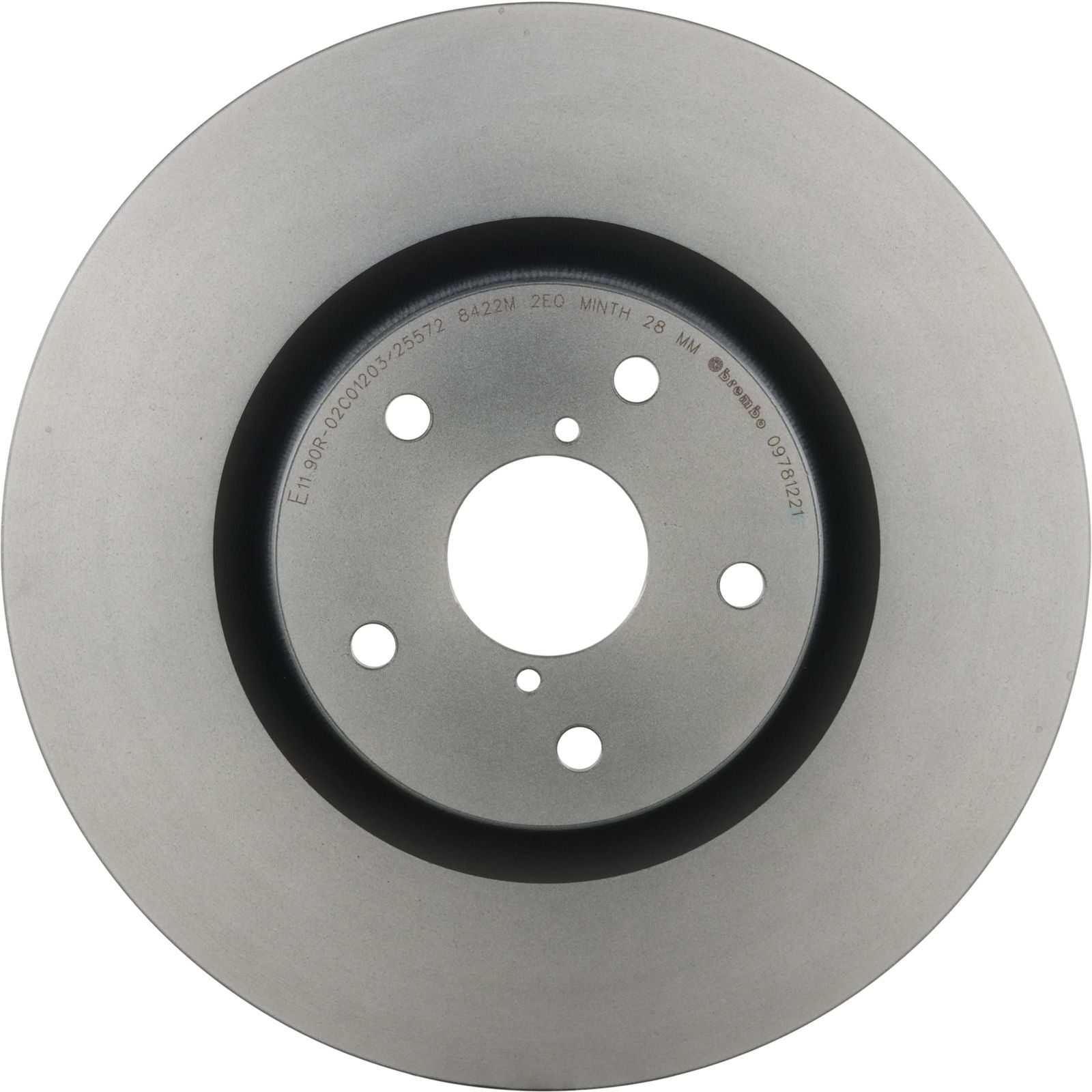 PRIME UV Coated Front Disc Brake Rotor - 09.7812.21_01