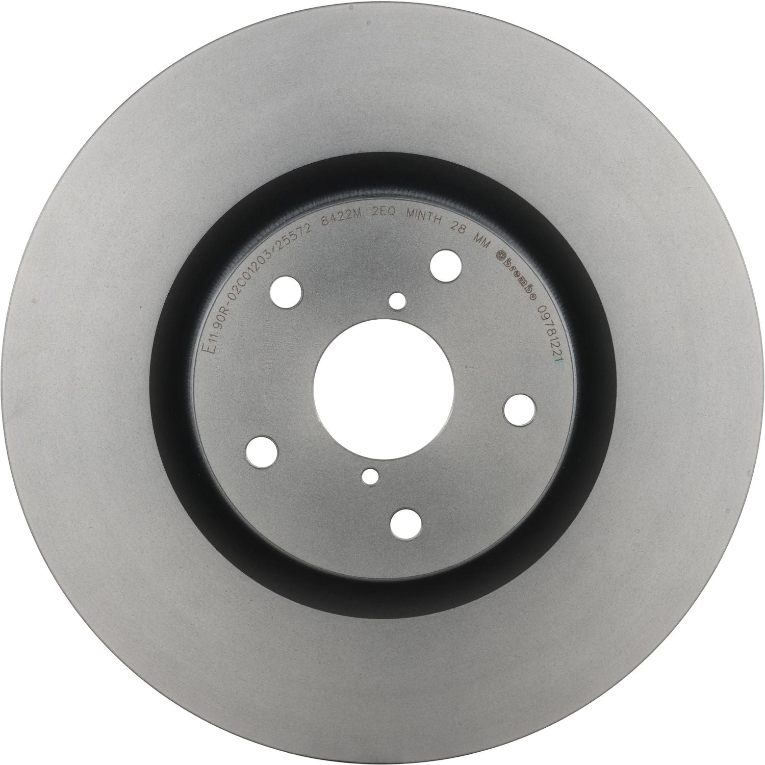 PRIME UV Coated Front Disc Brake Rotor - 09.7812.21_01