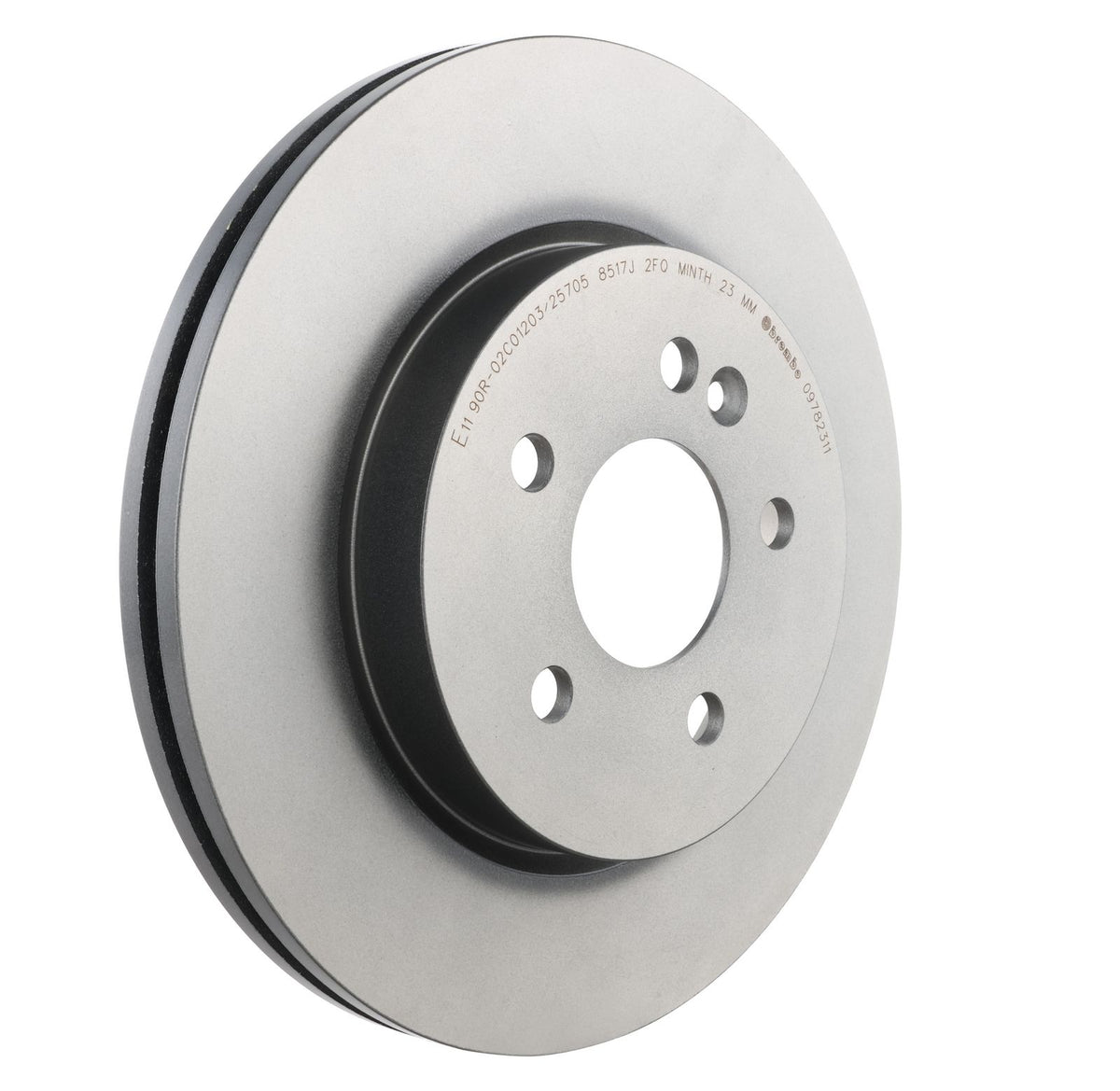 PRIME UV Coated Front Disc Brake Rotor - 09.7823.11_28