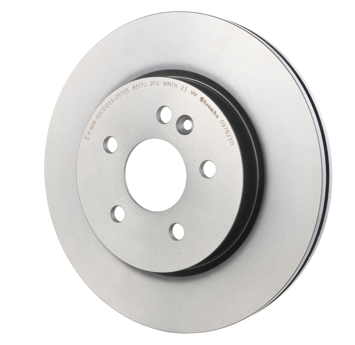 PRIME UV Coated Front Disc Brake Rotor - 09.7823.11_09