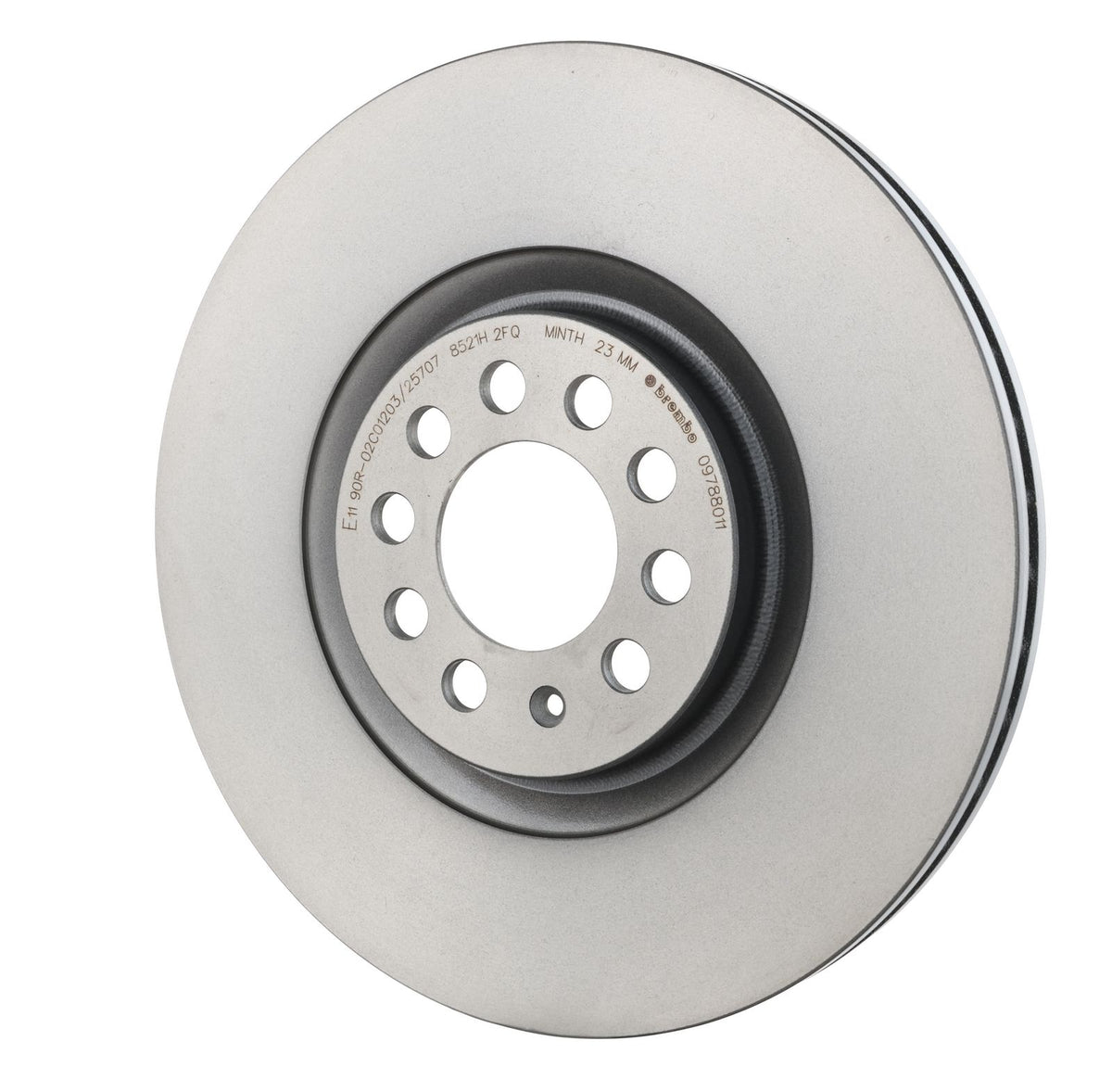 PRIME UV Coated Front Disc Brake Rotor - 09.7880.11_09