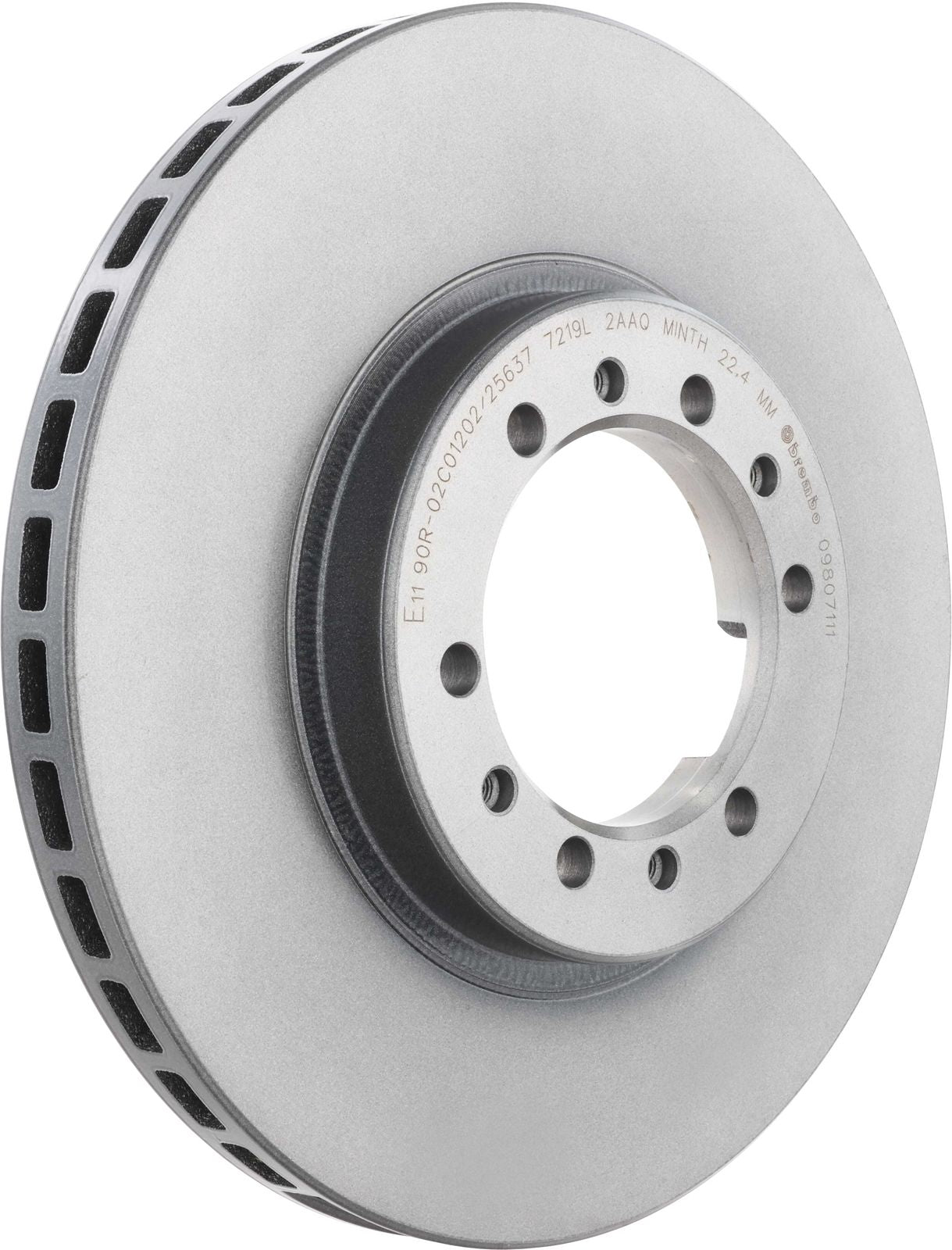 PRIME UV Coated Front Disc Brake Rotor - 09.8071.11_01