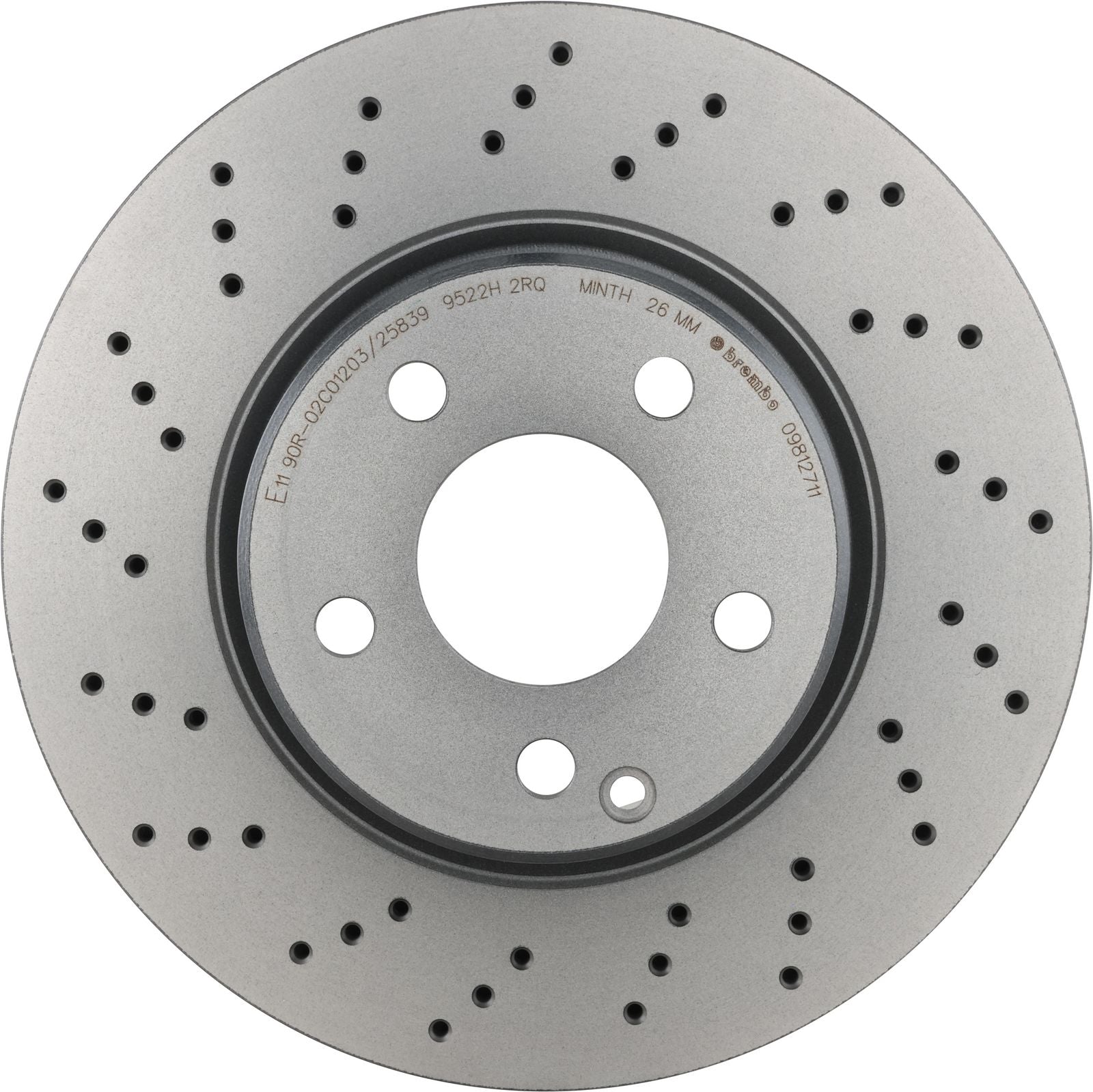 PRIME UV Coated Front Disc Brake Rotor - 09.8127.11_03