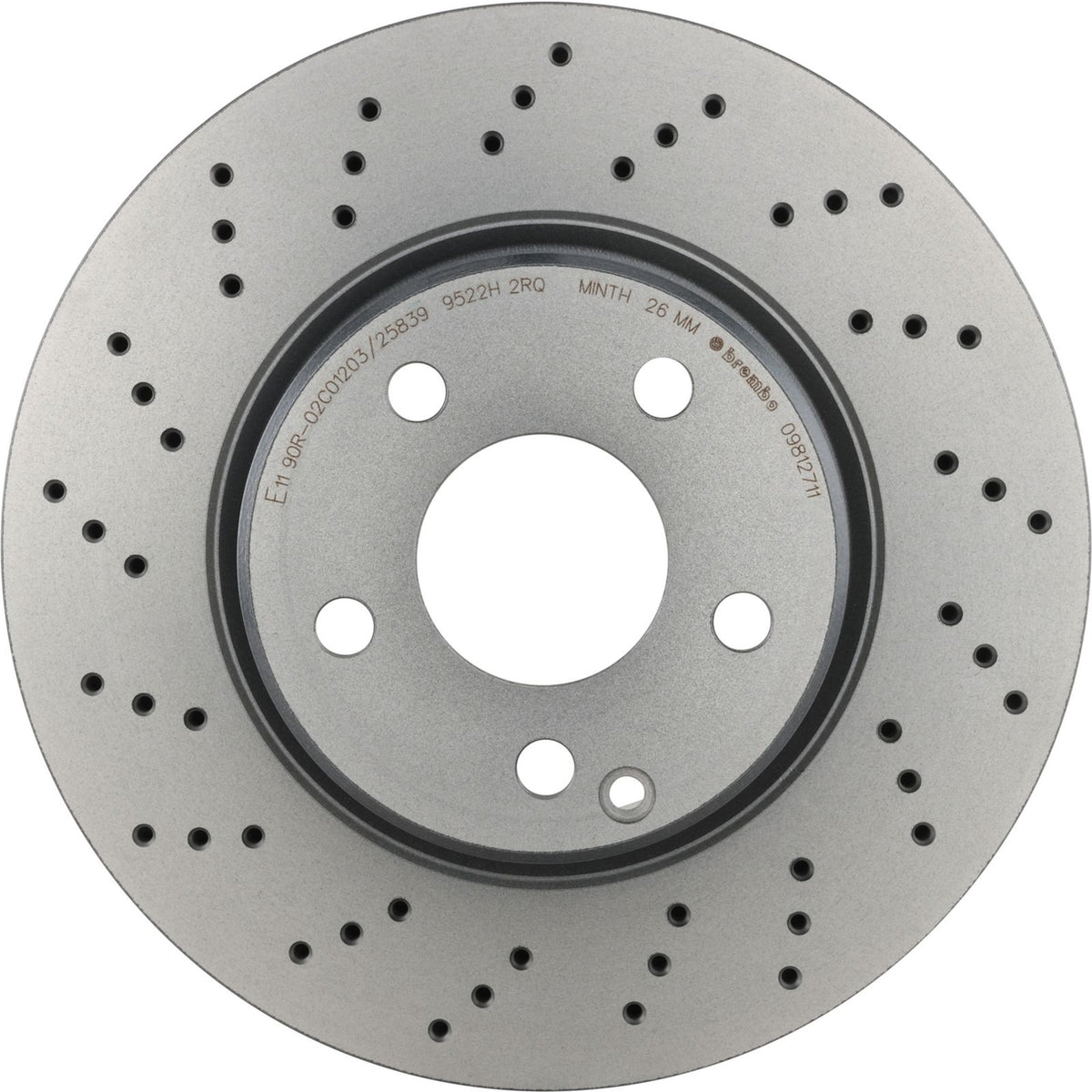 PRIME UV Coated Front Disc Brake Rotor - 09.8127.11_05