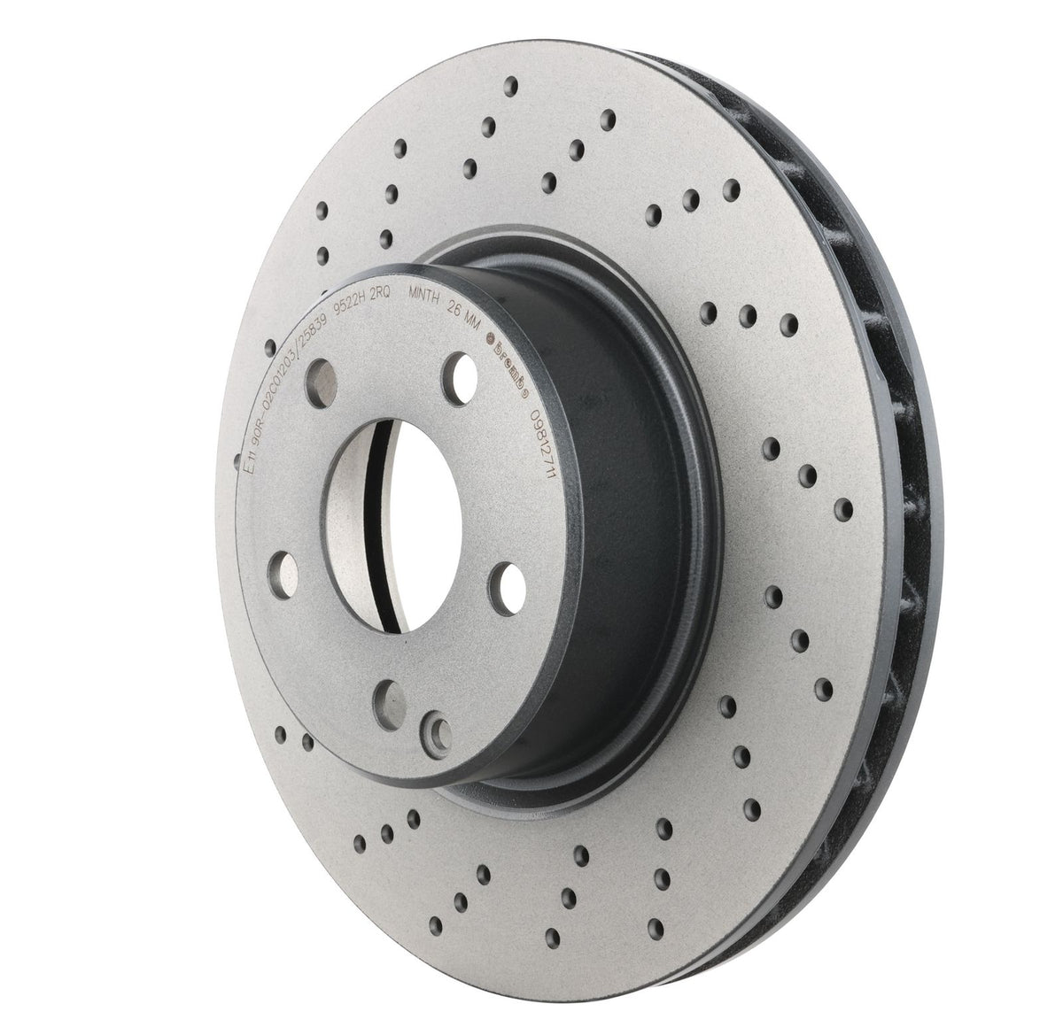 PRIME UV Coated Front Disc Brake Rotor - 09.8127.11_10