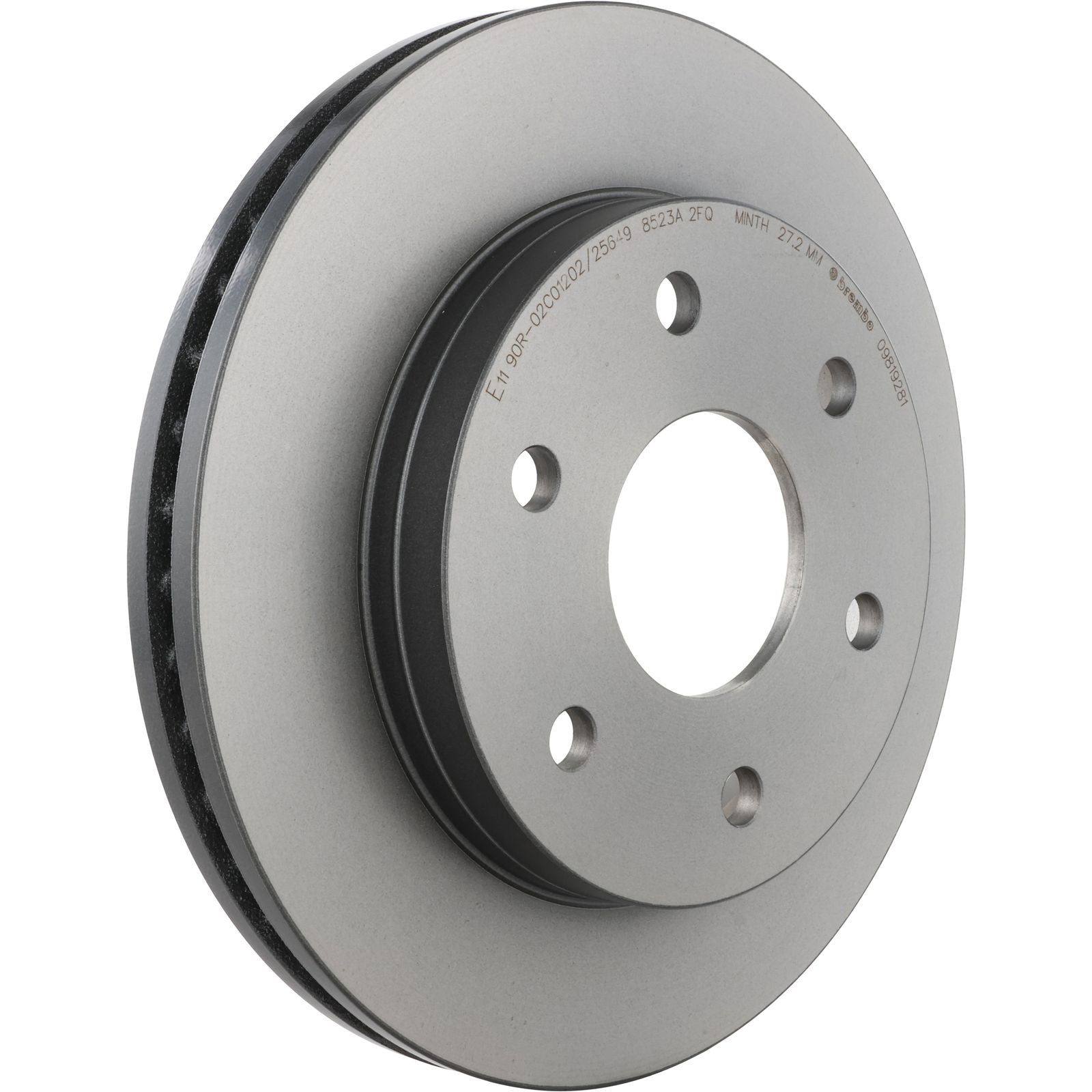 PRIME UV Coated Front Disc Brake Rotor - 09.8192.81_26