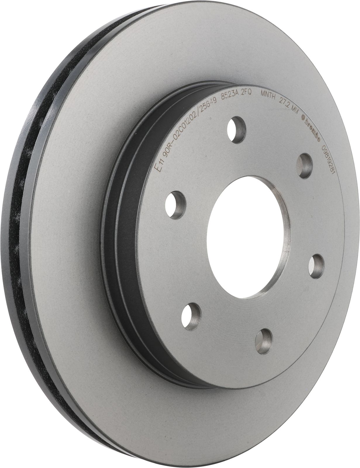 PRIME UV Coated Front Disc Brake Rotor - 09.8192.81_01