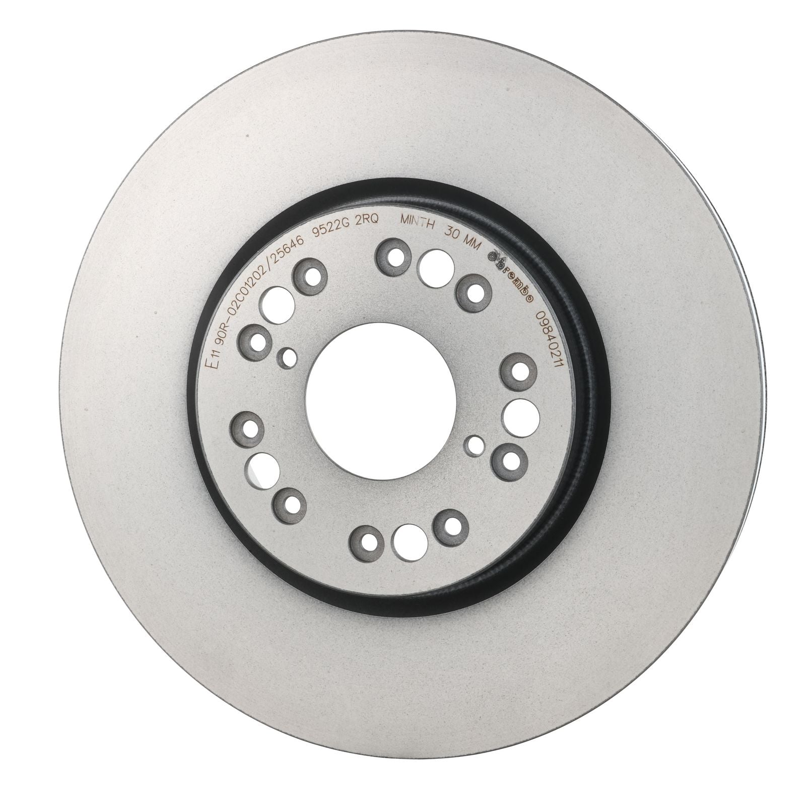 PRIME UV Coated Front Disc Brake Rotor - 09.8402.11_08