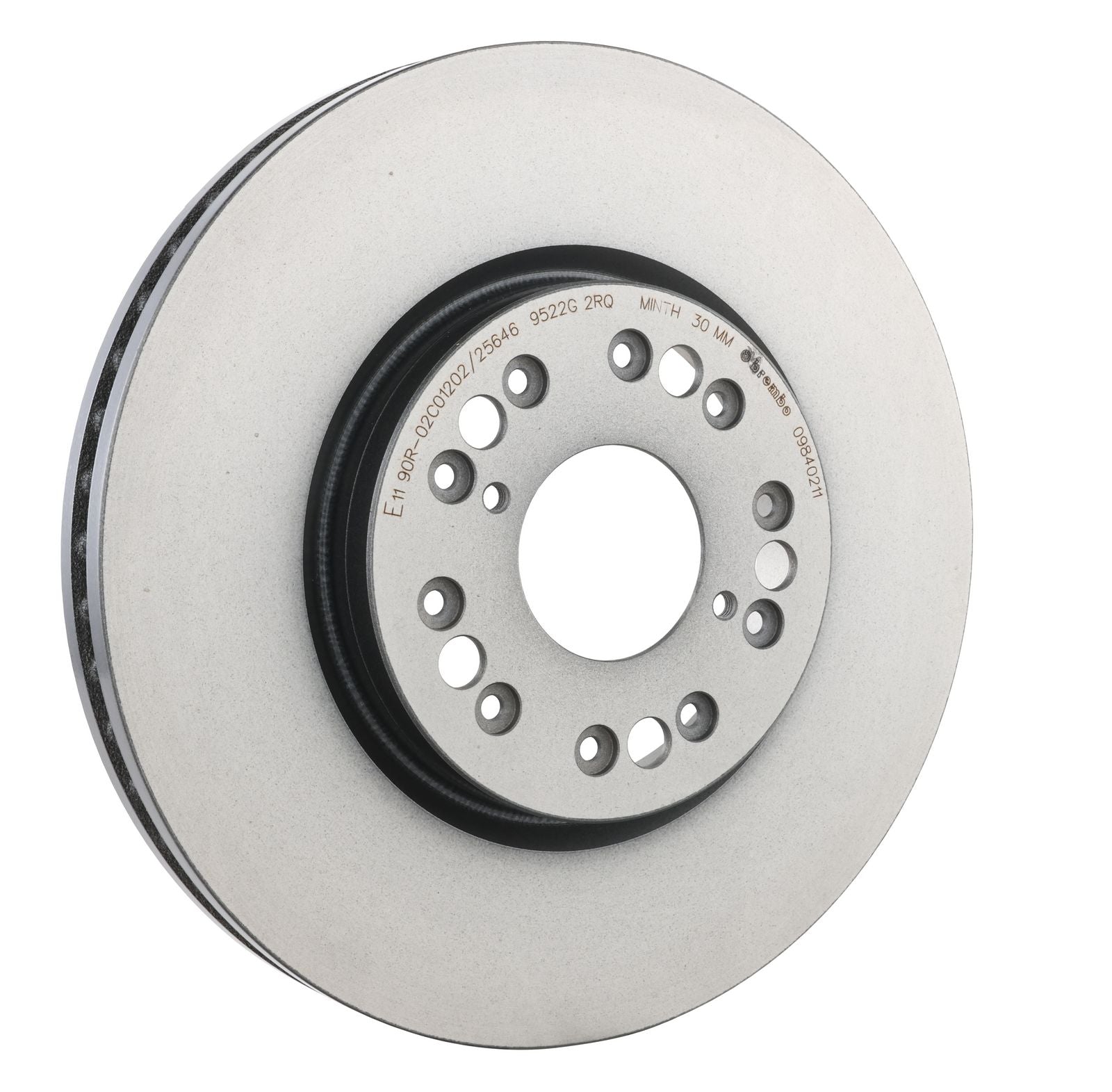 PRIME UV Coated Front Disc Brake Rotor - 09.8402.11_29