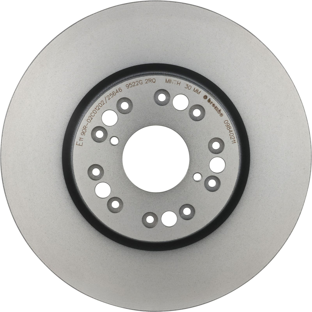 PRIME UV Coated Front Disc Brake Rotor - 09.8402.11_03