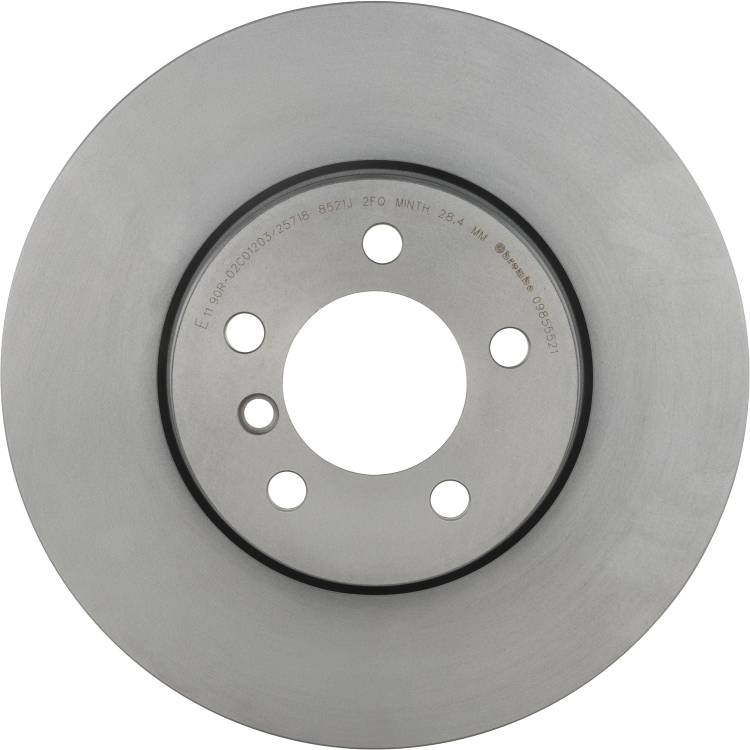 PRIME UV Coated Front Disc Brake Rotor - 09.8555.21_01