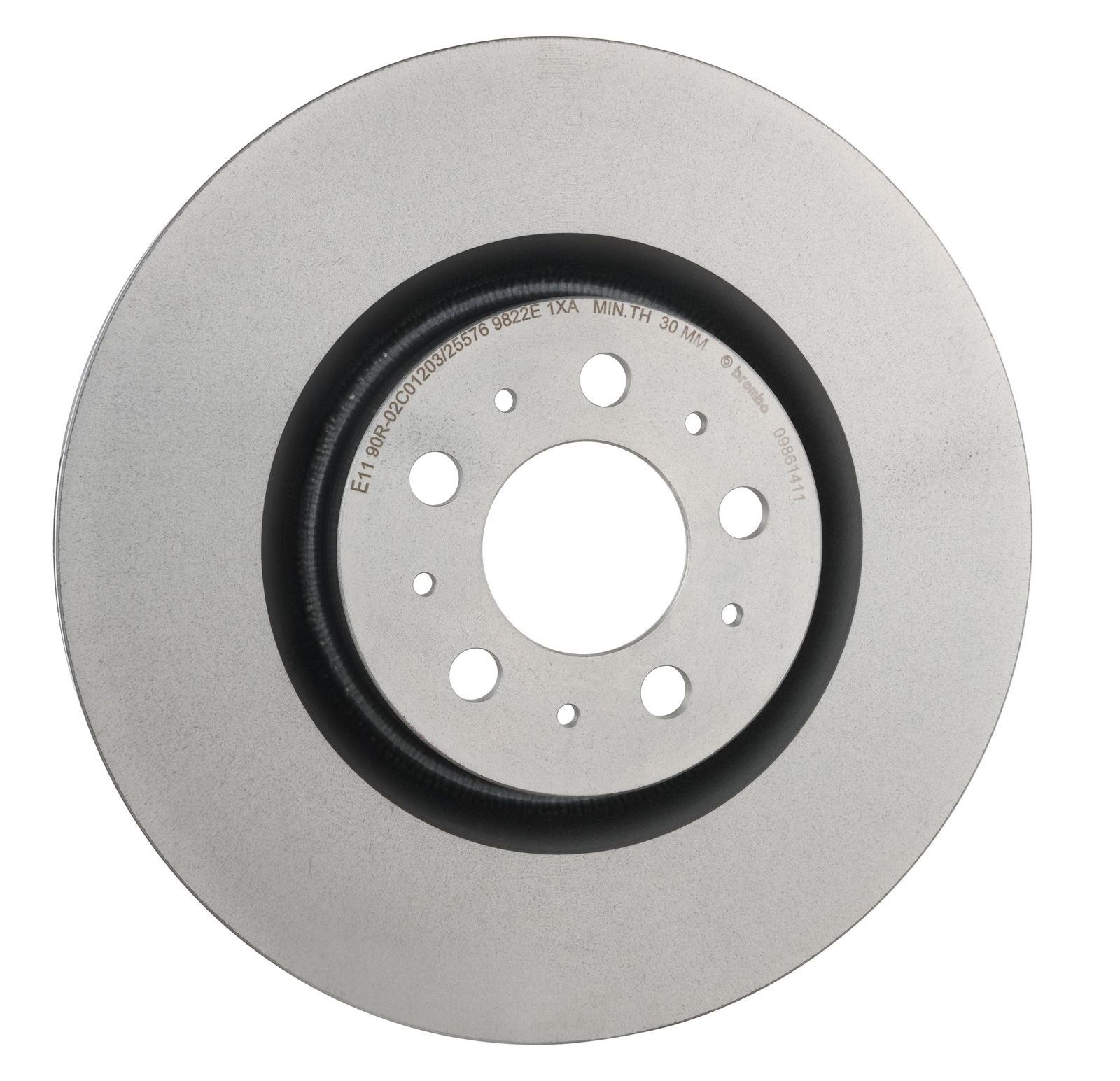 PRIME UV Coated Front Disc Brake Rotor - 09.8614.11_30