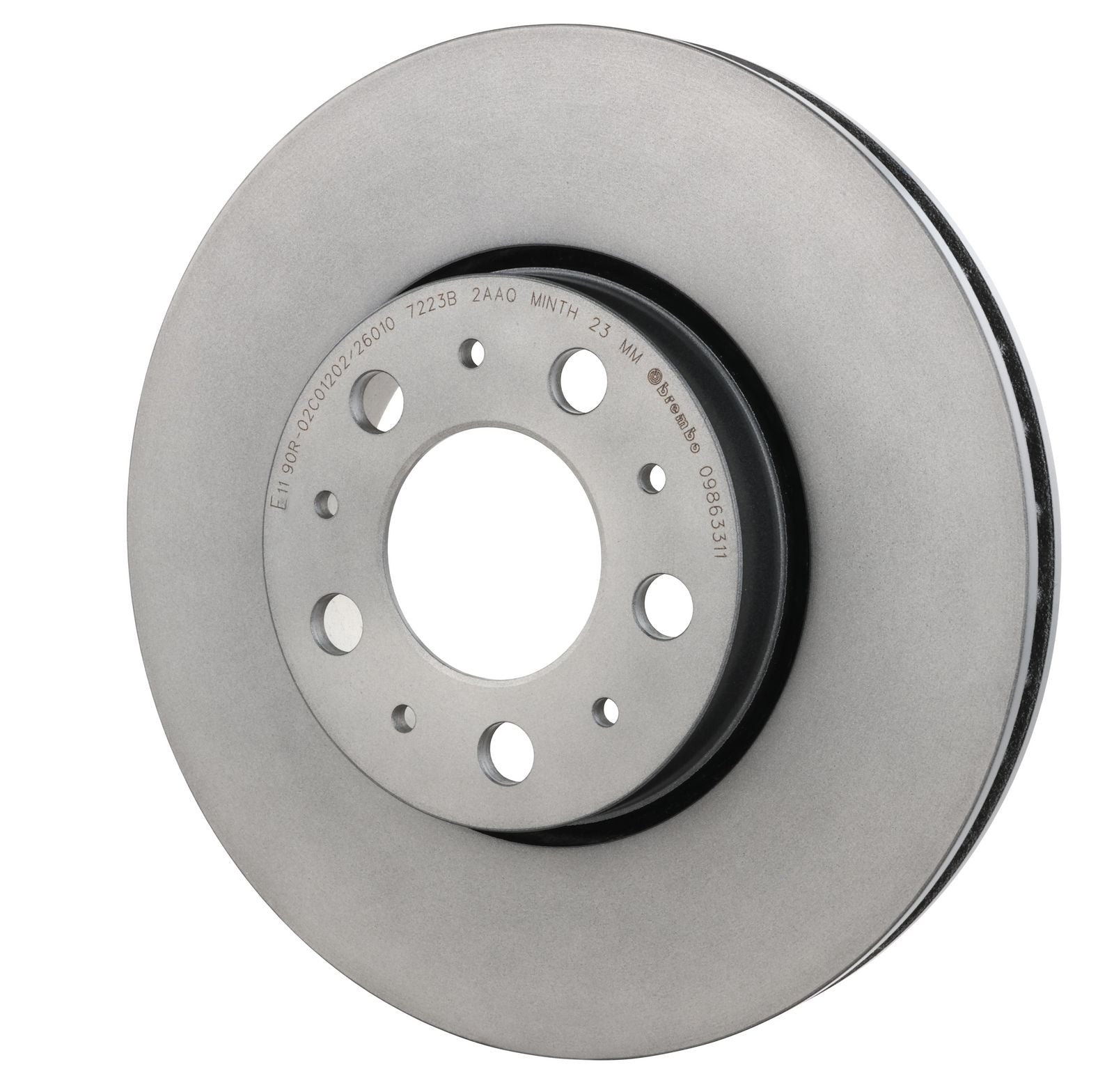 PRIME UV Coated Front Disc Brake Rotor - 09.8633.11_10
