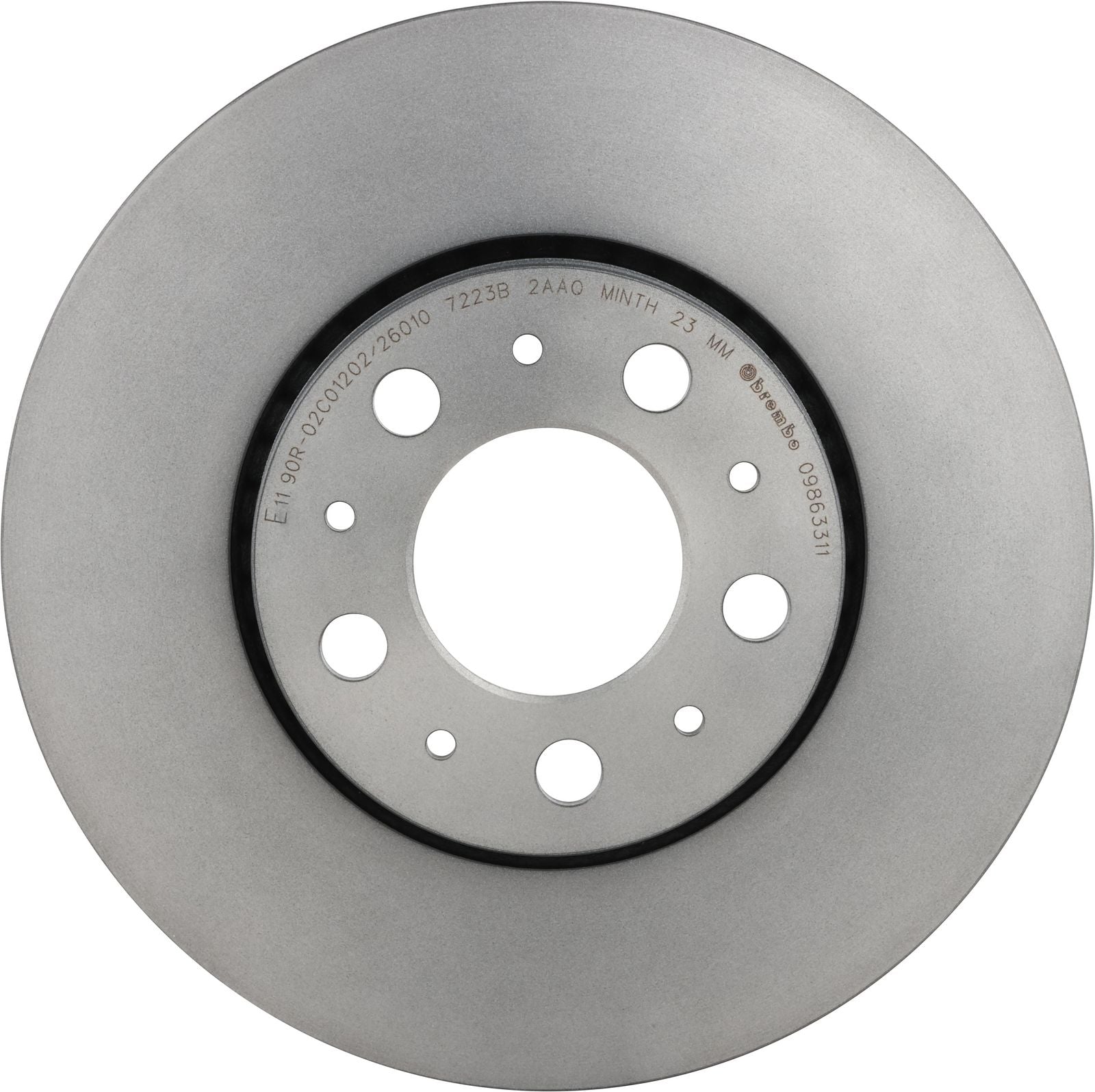 PRIME UV Coated Front Disc Brake Rotor - 09.8633.11_03