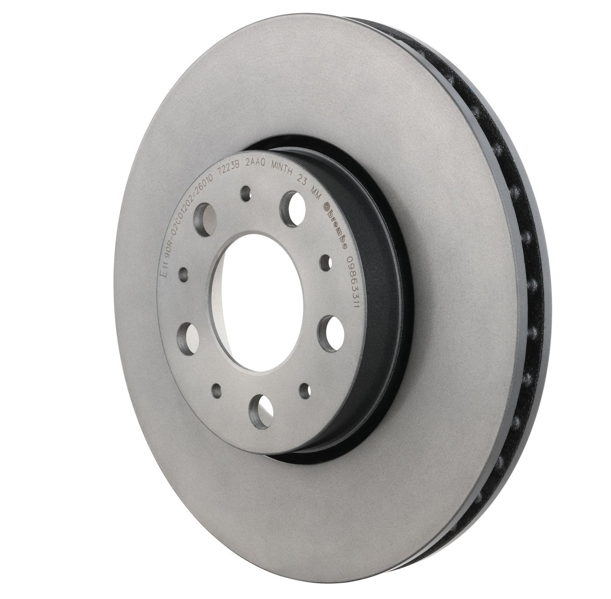 PRIME UV Coated Front Disc Brake Rotor - 09.8633.11_11