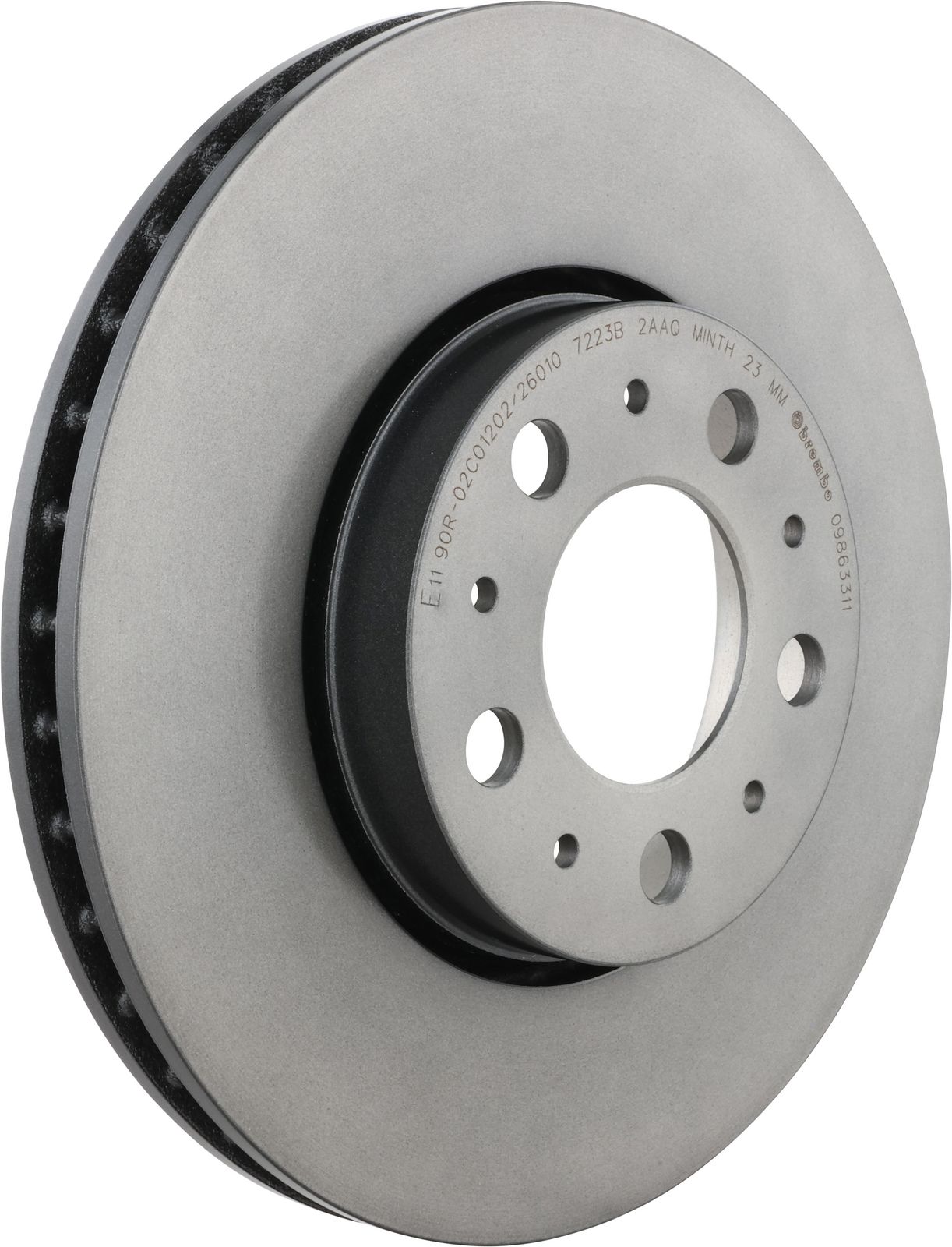 PRIME UV Coated Front Disc Brake Rotor - 09.8633.11_01