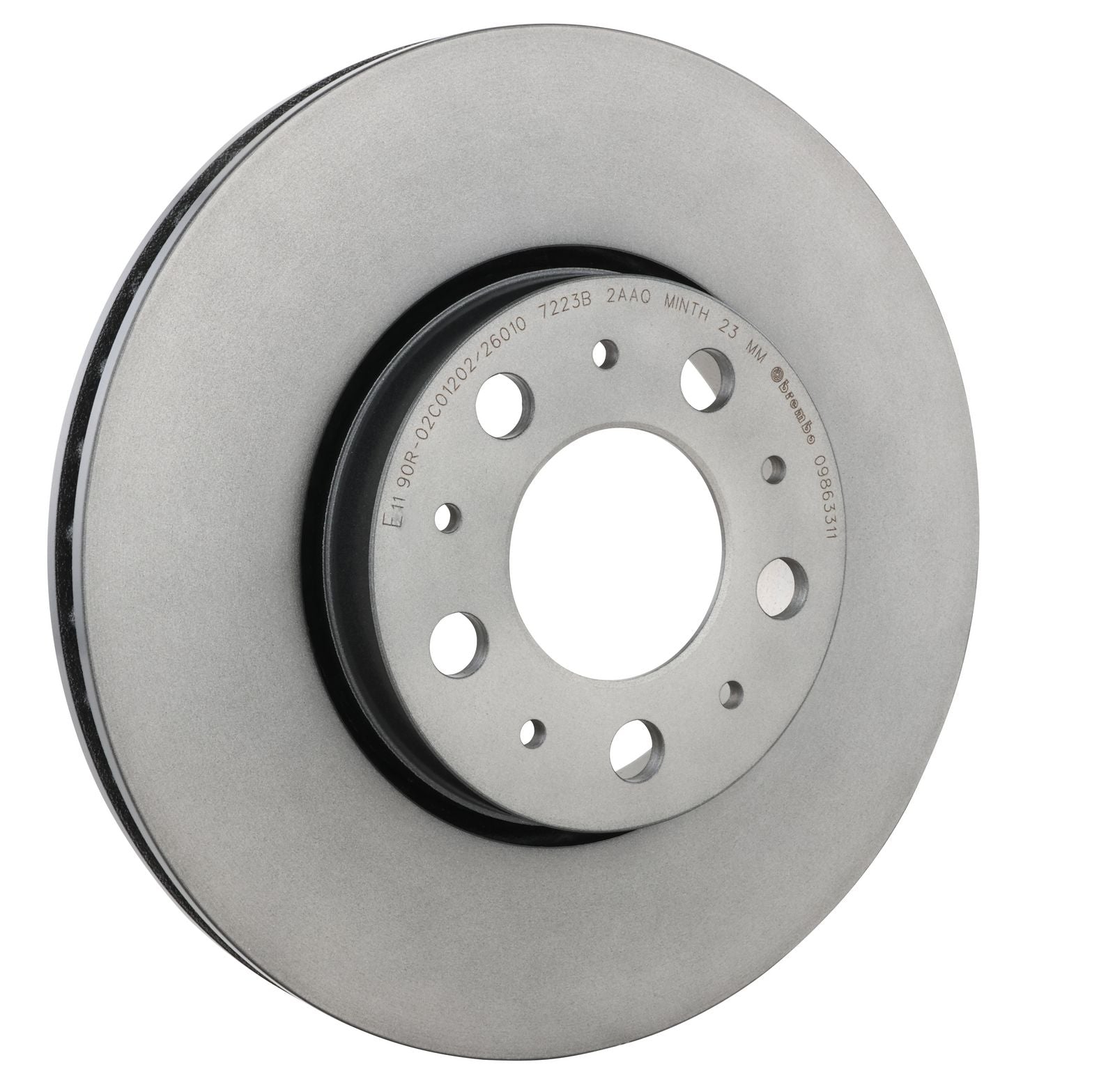 PRIME UV Coated Front Disc Brake Rotor - 09.8633.11_30