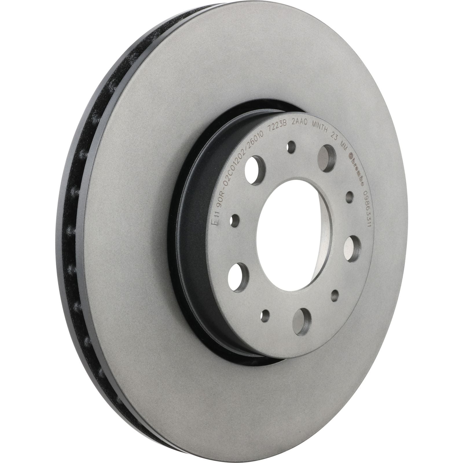 PRIME UV Coated Front Disc Brake Rotor - 09.8633.11_06