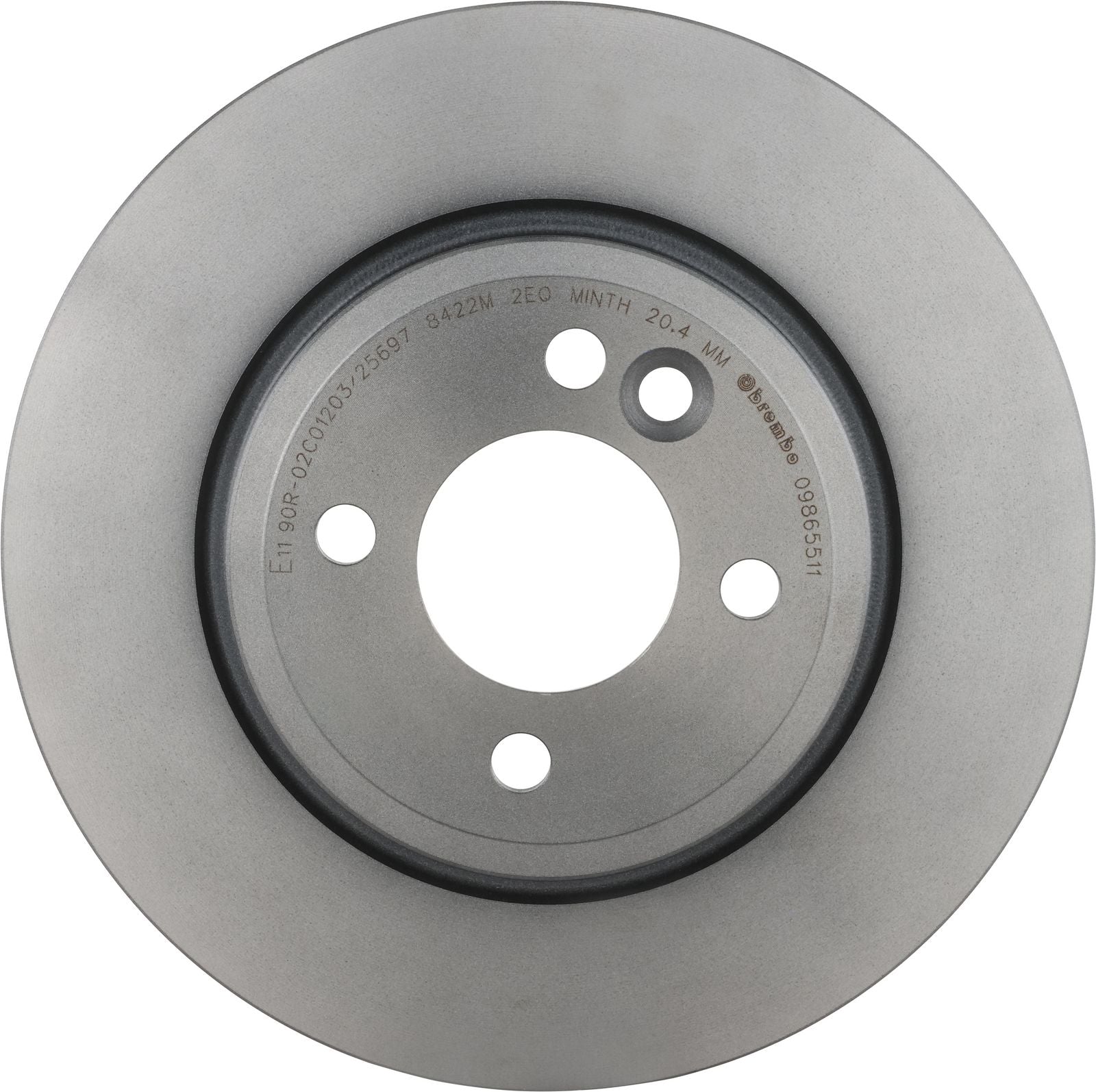 PRIME UV Coated Front Disc Brake Rotor - 09.8655.11_03