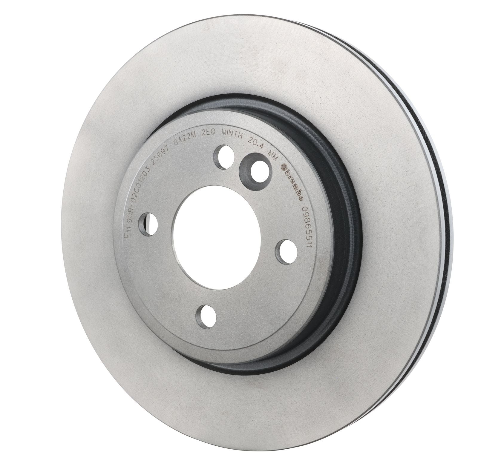 PRIME UV Coated Front Disc Brake Rotor - 09.8655.11_09