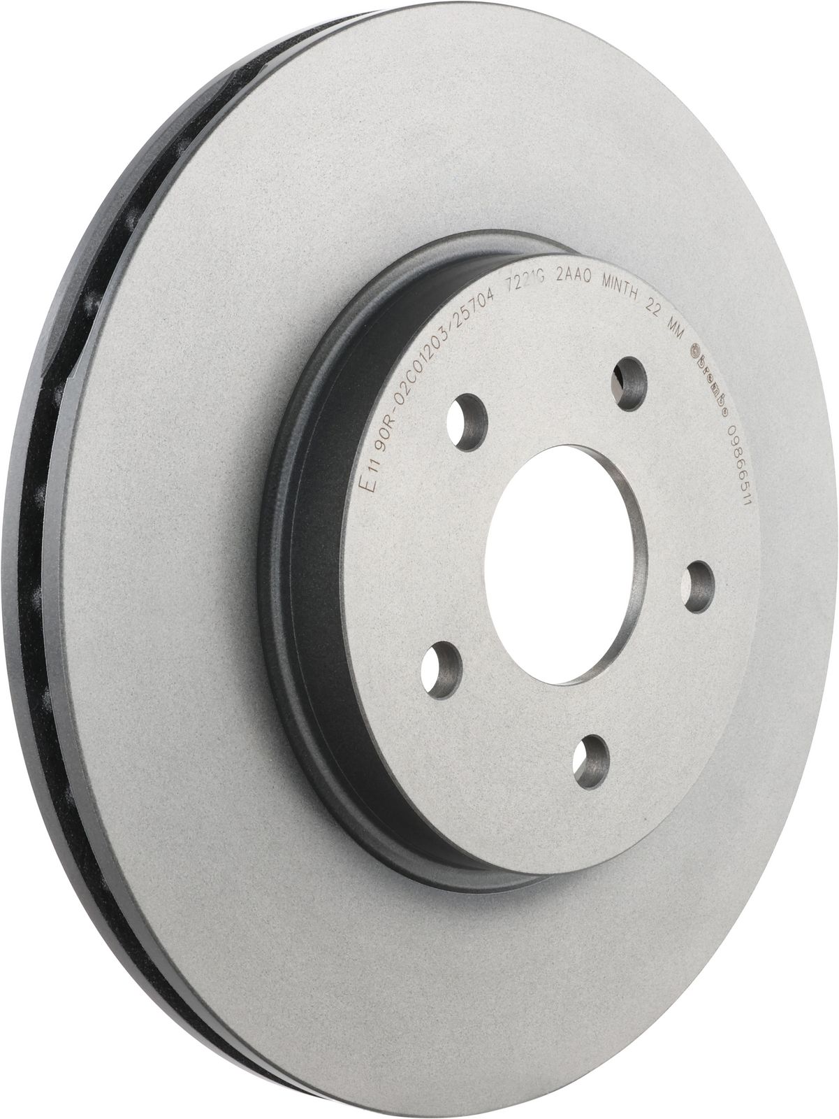 PRIME UV Coated Front Disc Brake Rotor - 09.8665.11_01