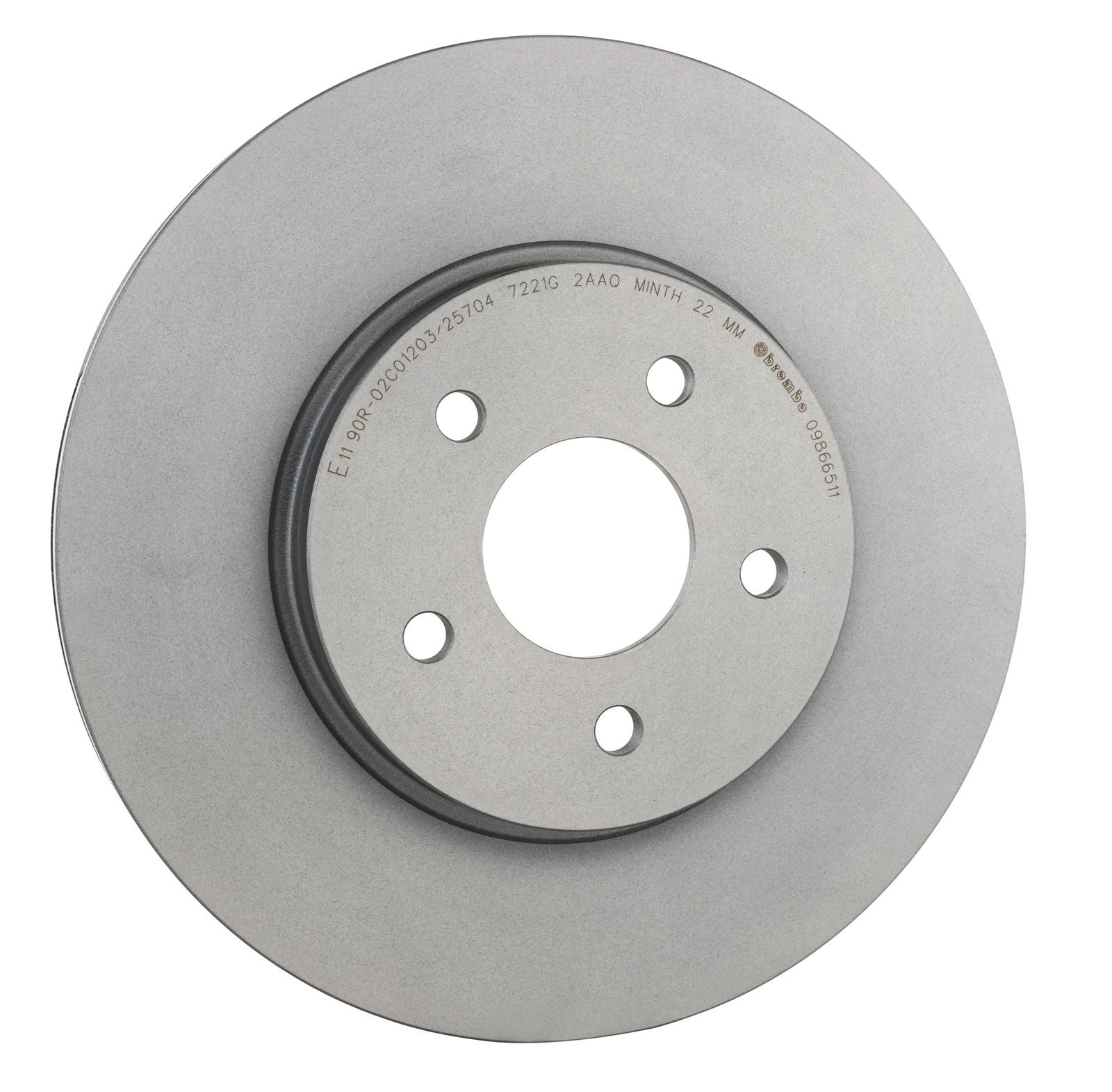 PRIME UV Coated Front Disc Brake Rotor - 09.8665.11_30