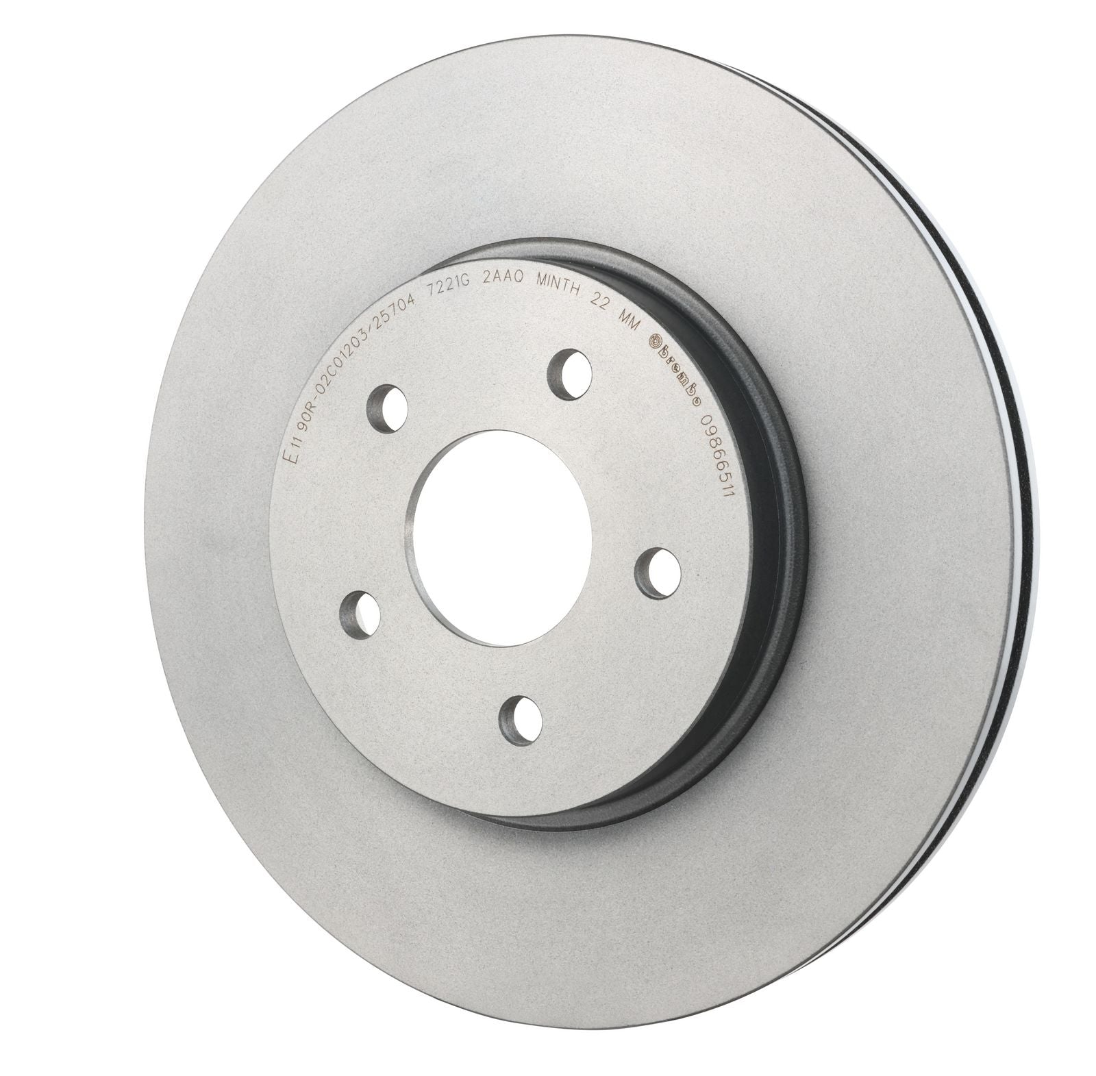 PRIME UV Coated Front Disc Brake Rotor - 09.8665.11_09