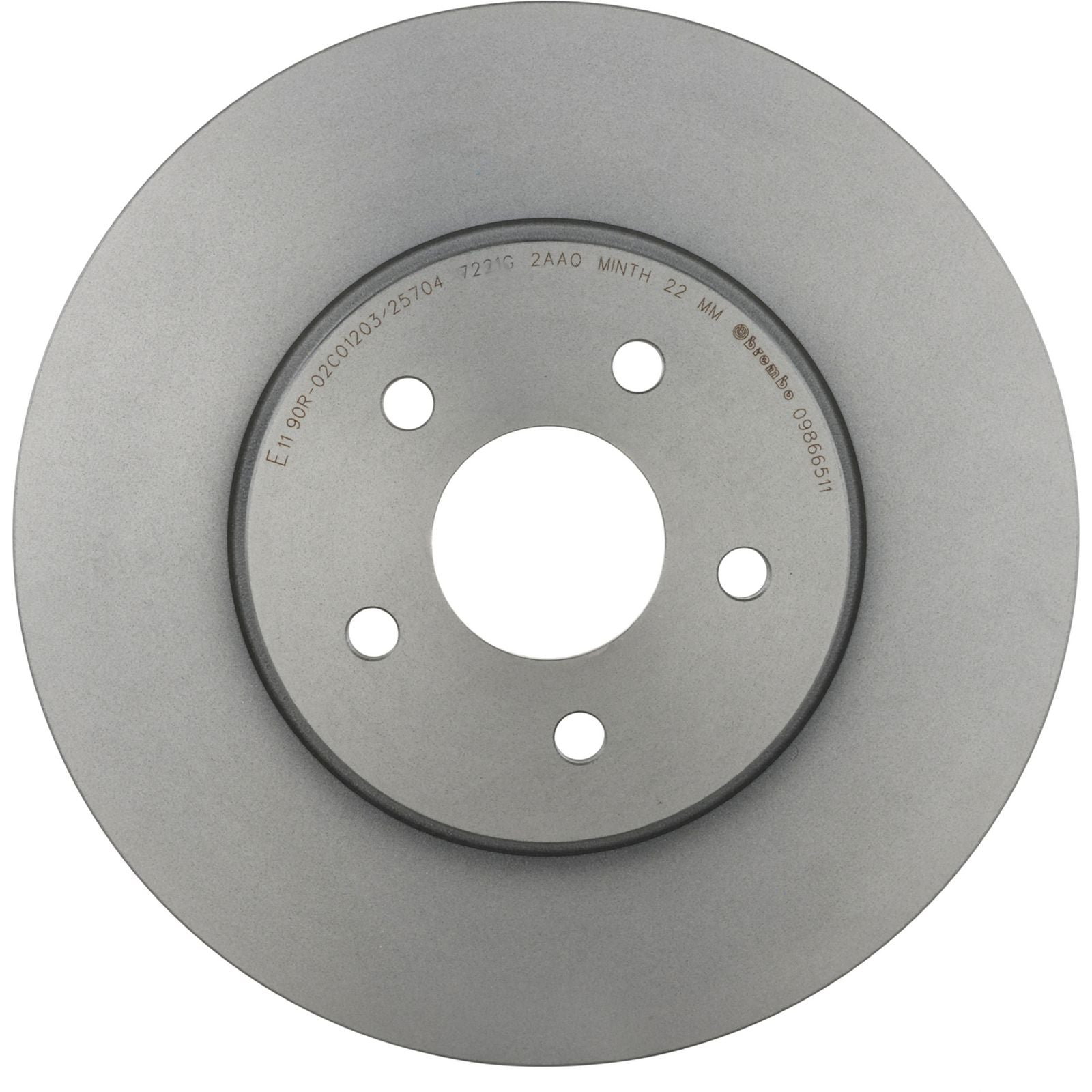 PRIME UV Coated Front Disc Brake Rotor - 09.8665.11_04
