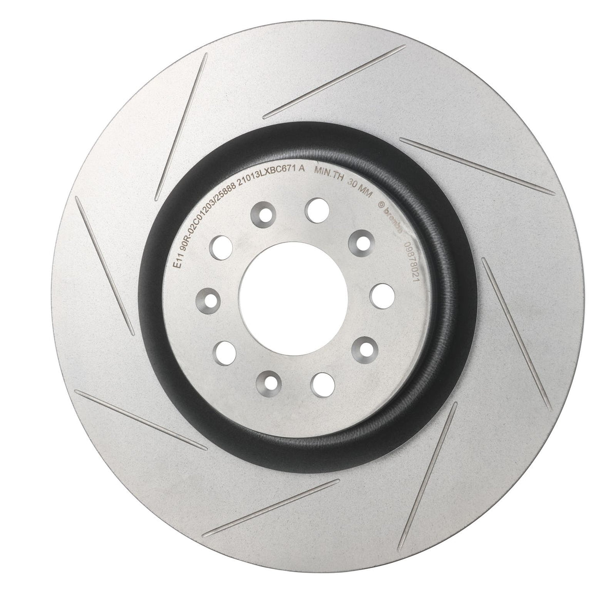 PRIME UV Coated Front Disc Brake Rotor - 09.8780.21_08