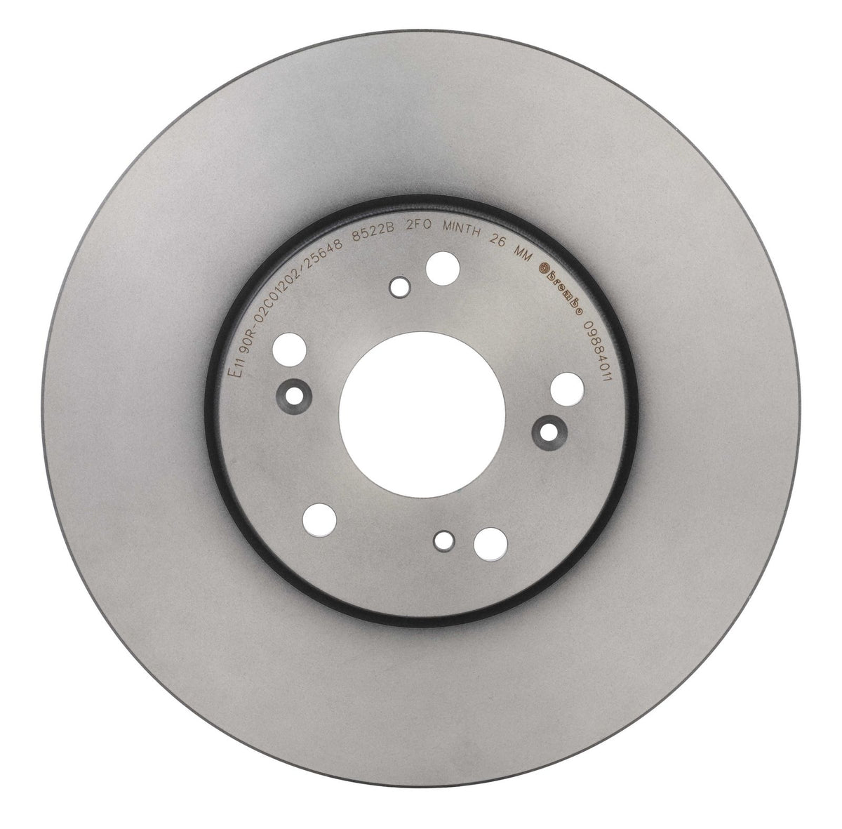 PRIME UV Coated Front Disc Brake Rotor - 09.8840.11_08