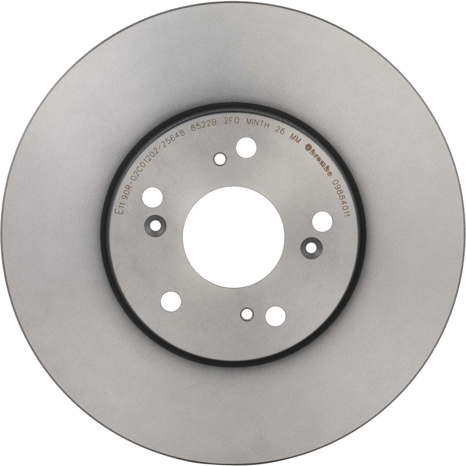 PRIME UV Coated Front Disc Brake Rotor - 09.8840.11_01